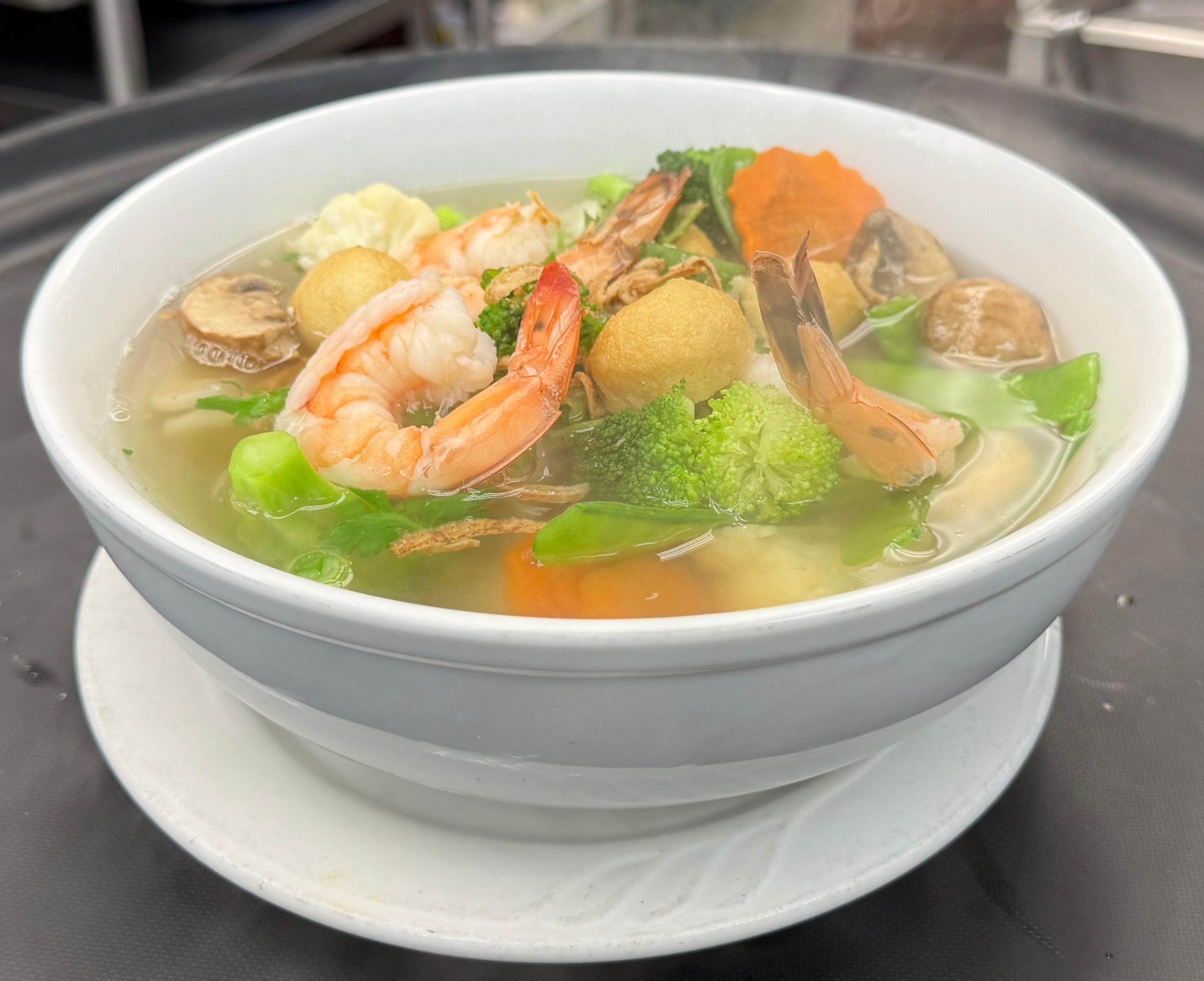 Seafood Noodle Soup.