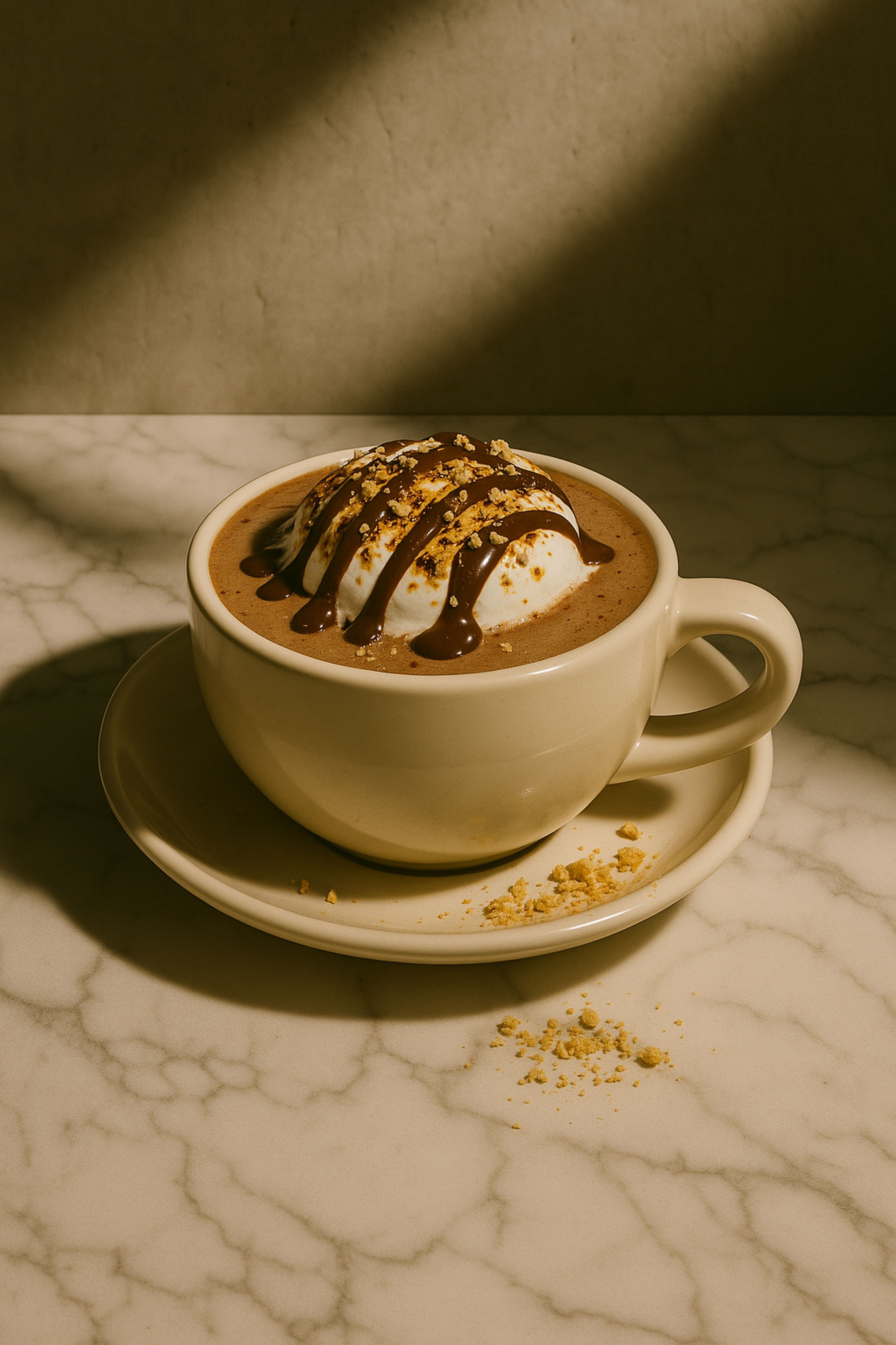 Toasted Marshmallow Cocoa.