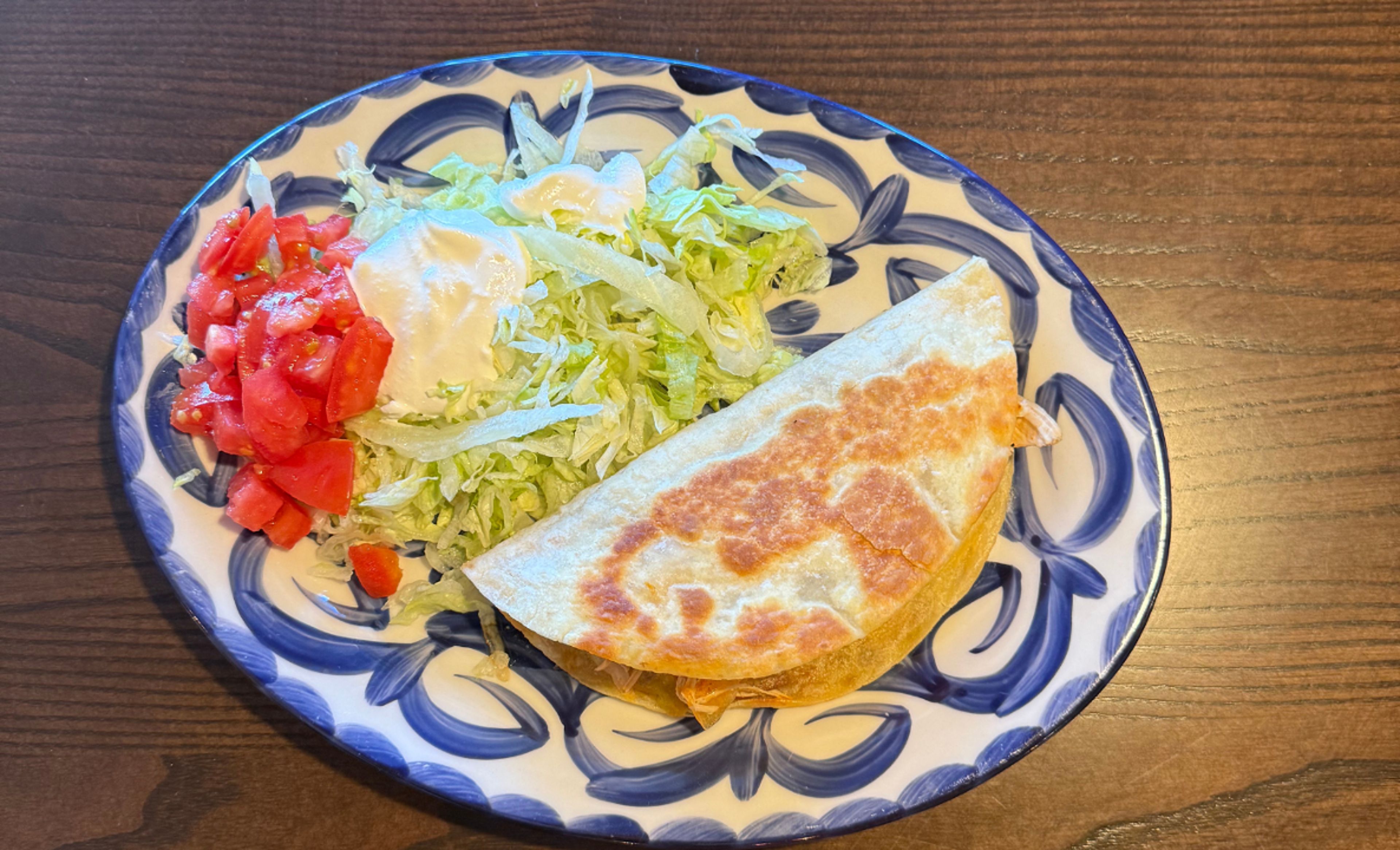 Special Quesadilla.
