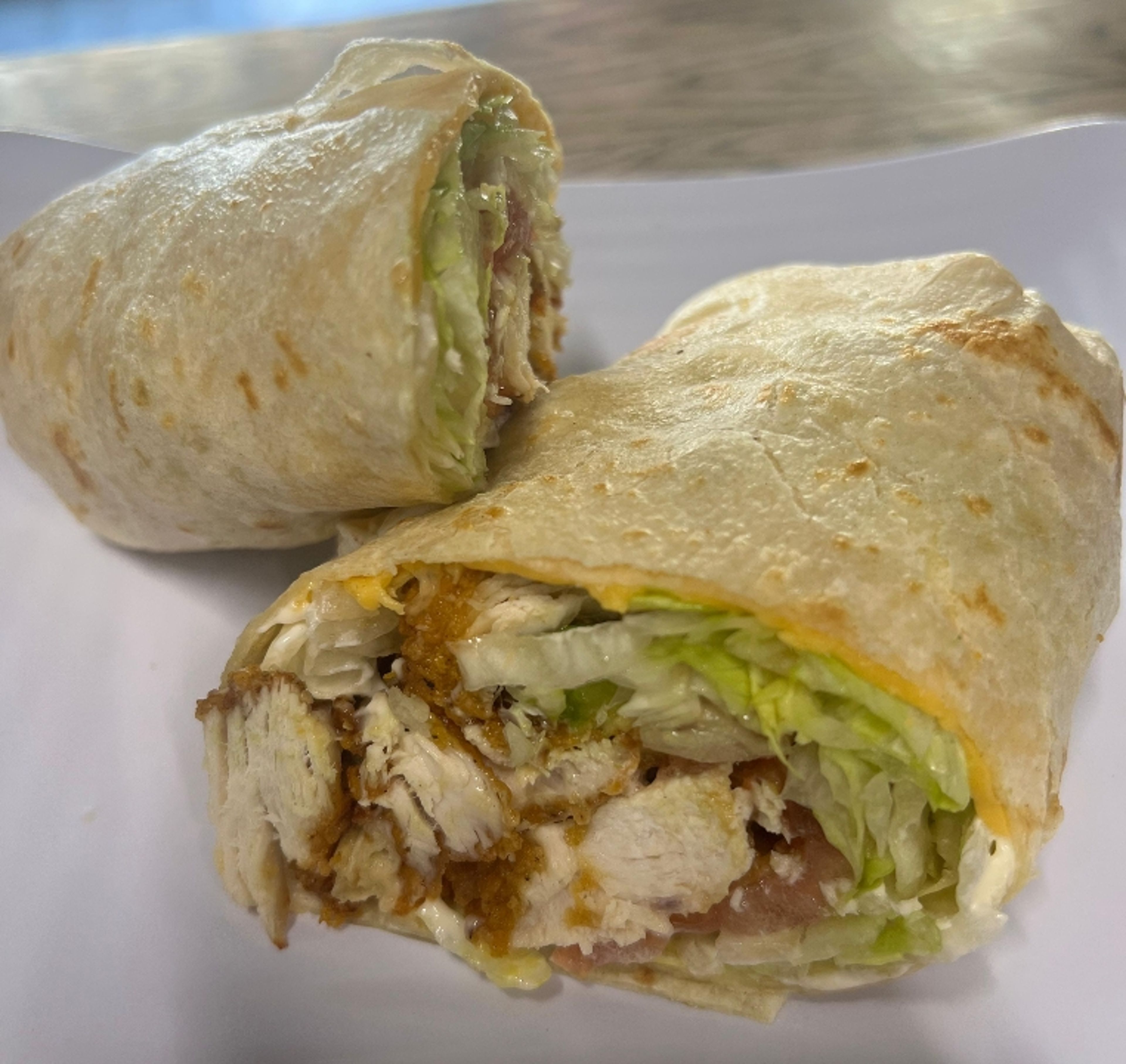 Chicken Avocado Wrap.