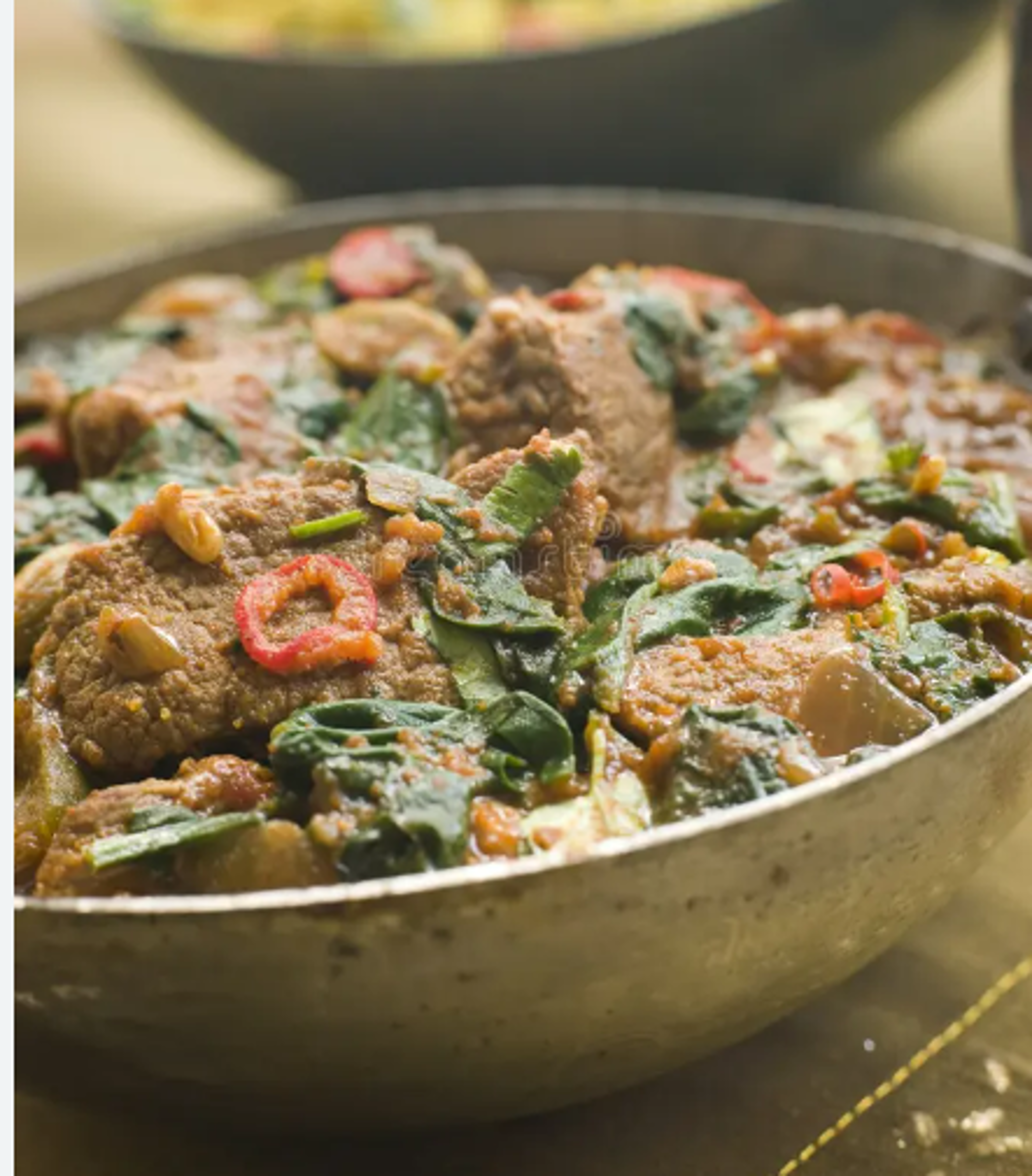 Methi Malai Deer Masala.