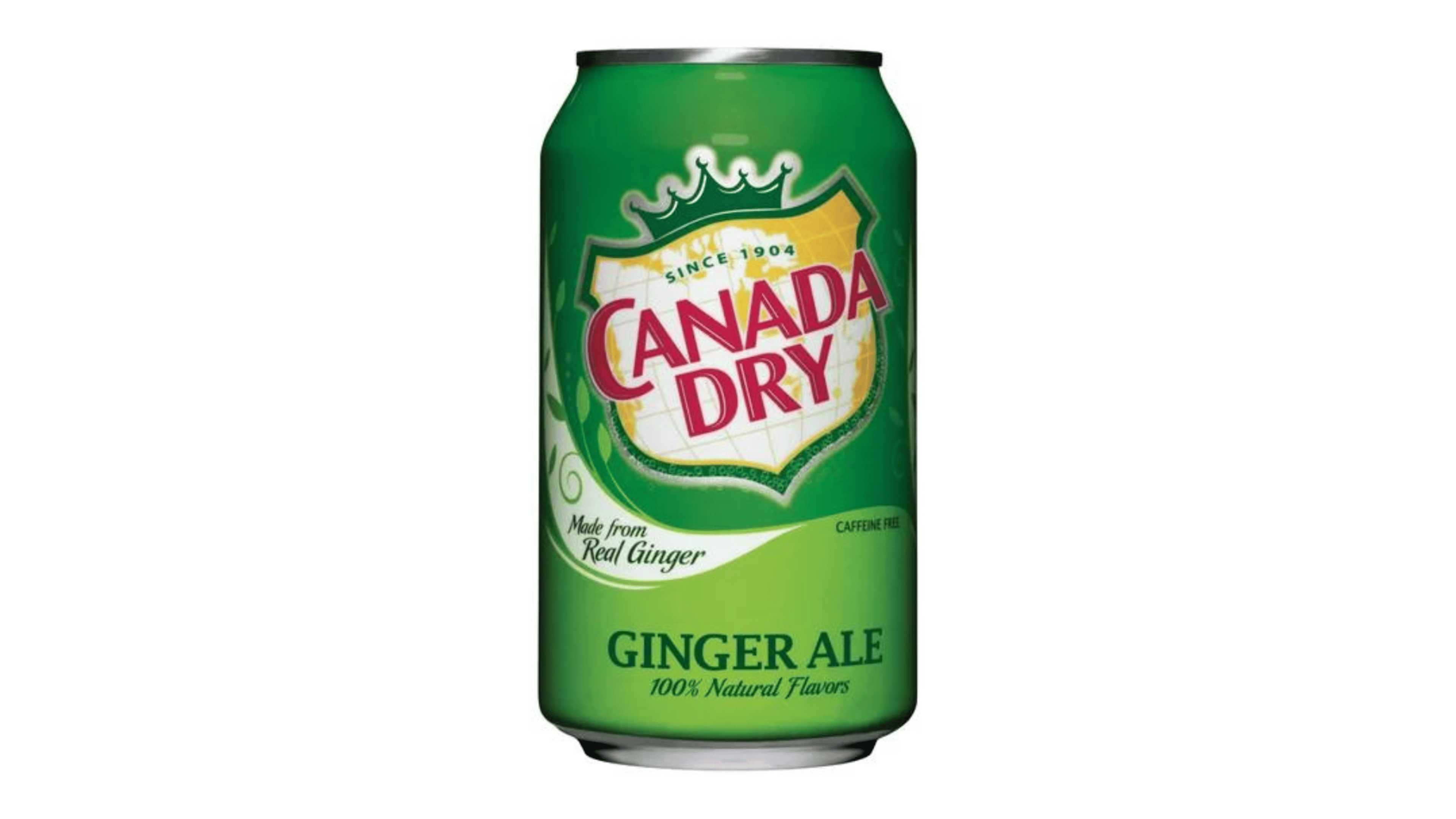 Can of Ginger Ale.
