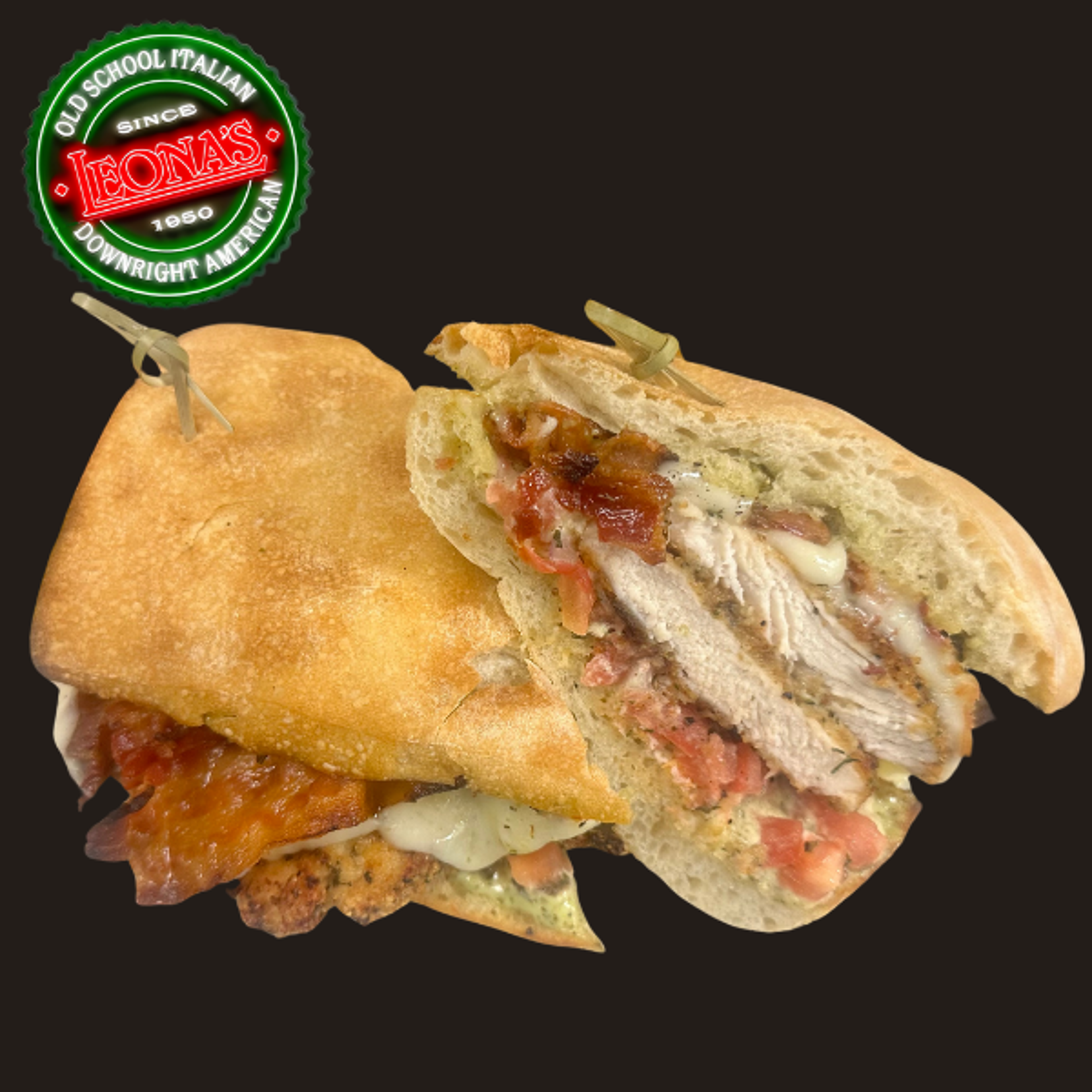 Tuscany Chicken Sandwich DELUXE.