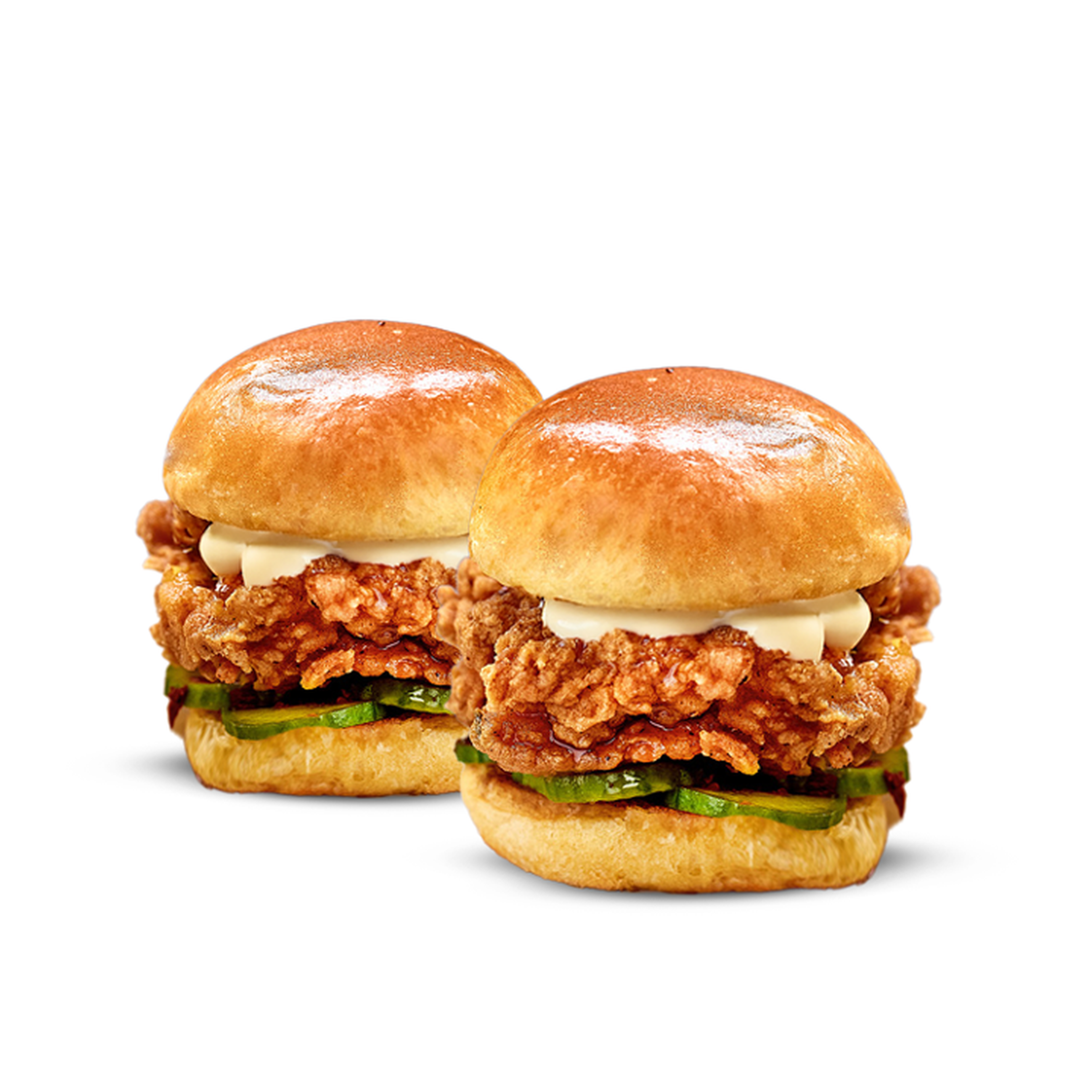 2 Crispy Chicken Sliders.