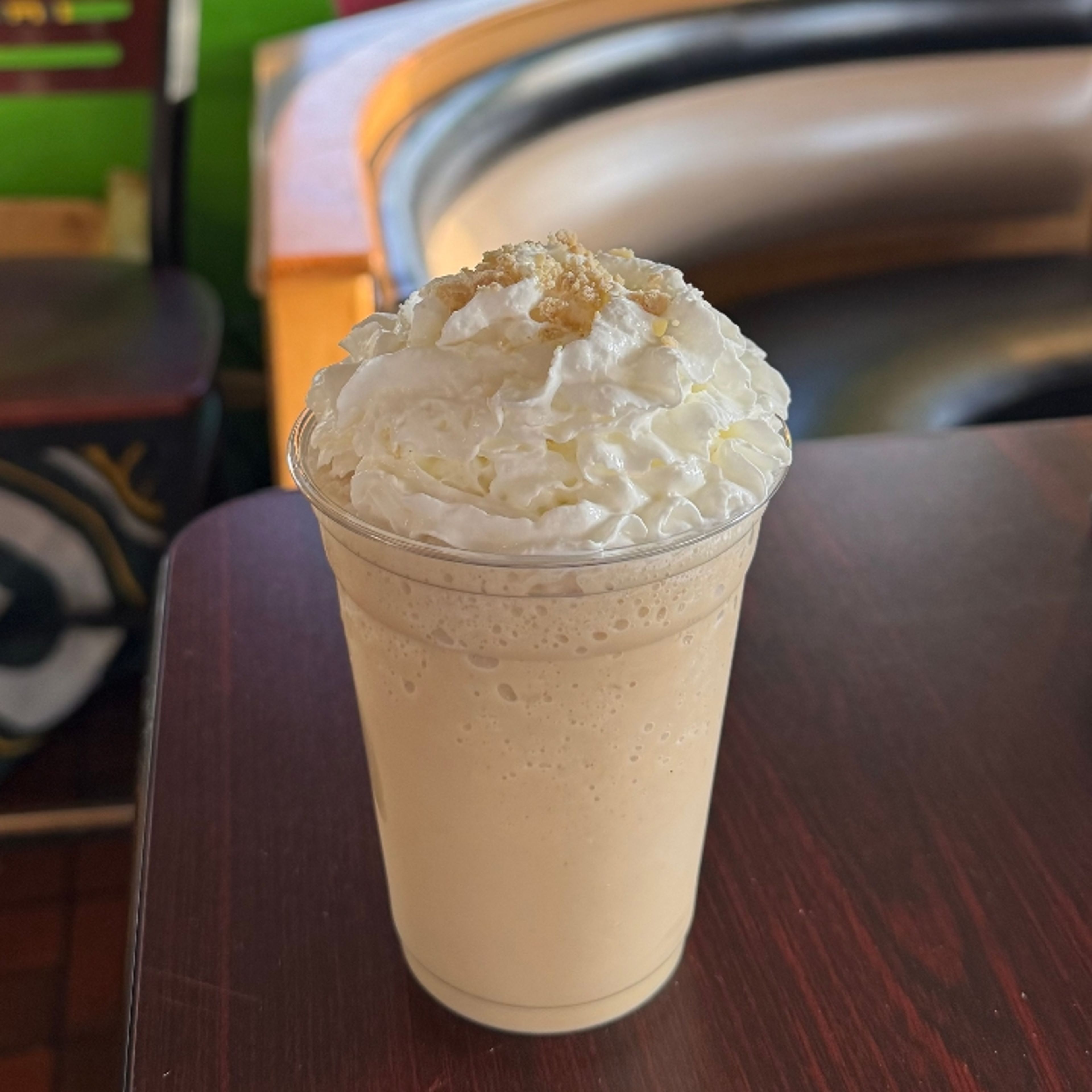 Mazapán Iced Coffee.