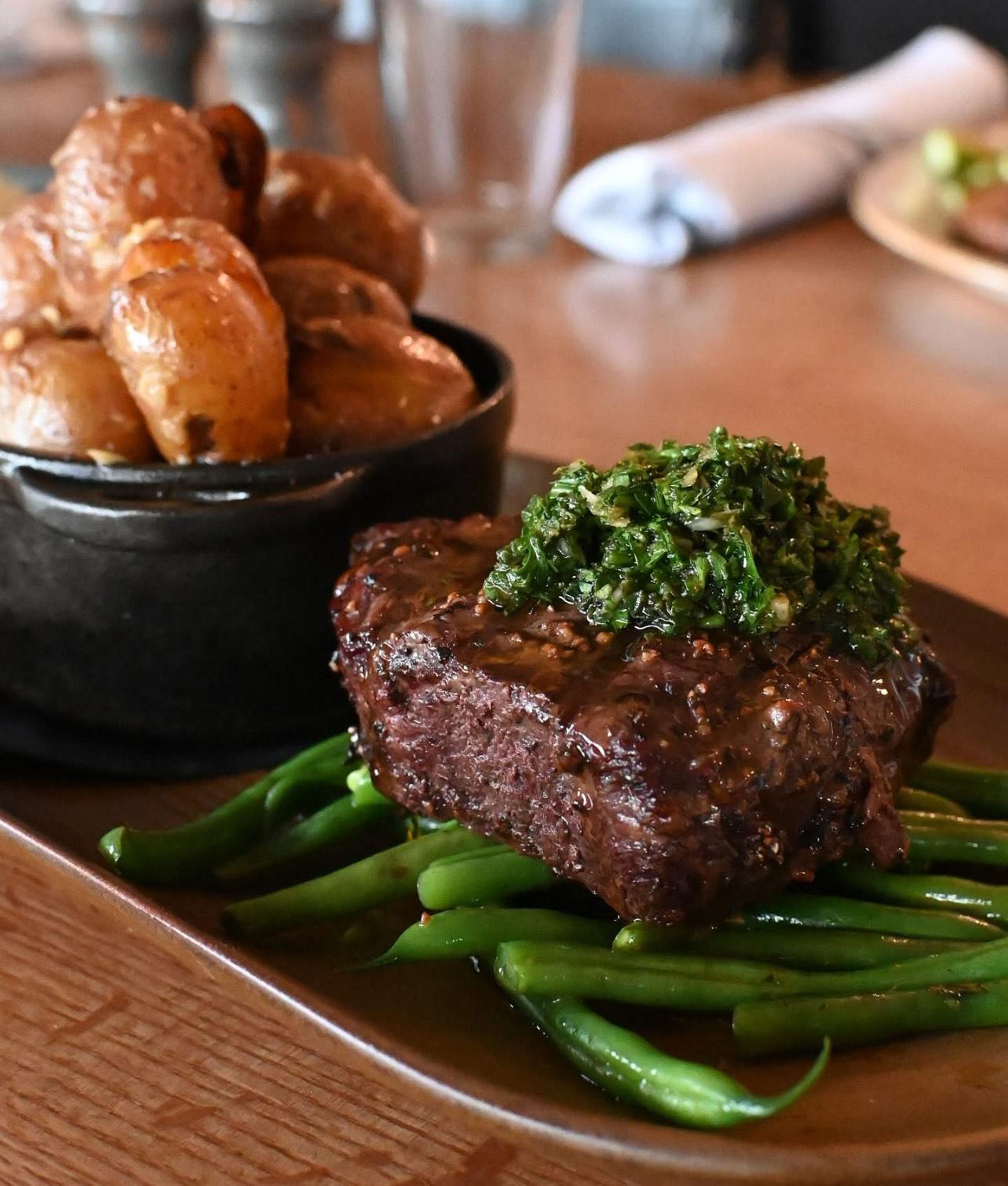 Grilled Filet Mignon.