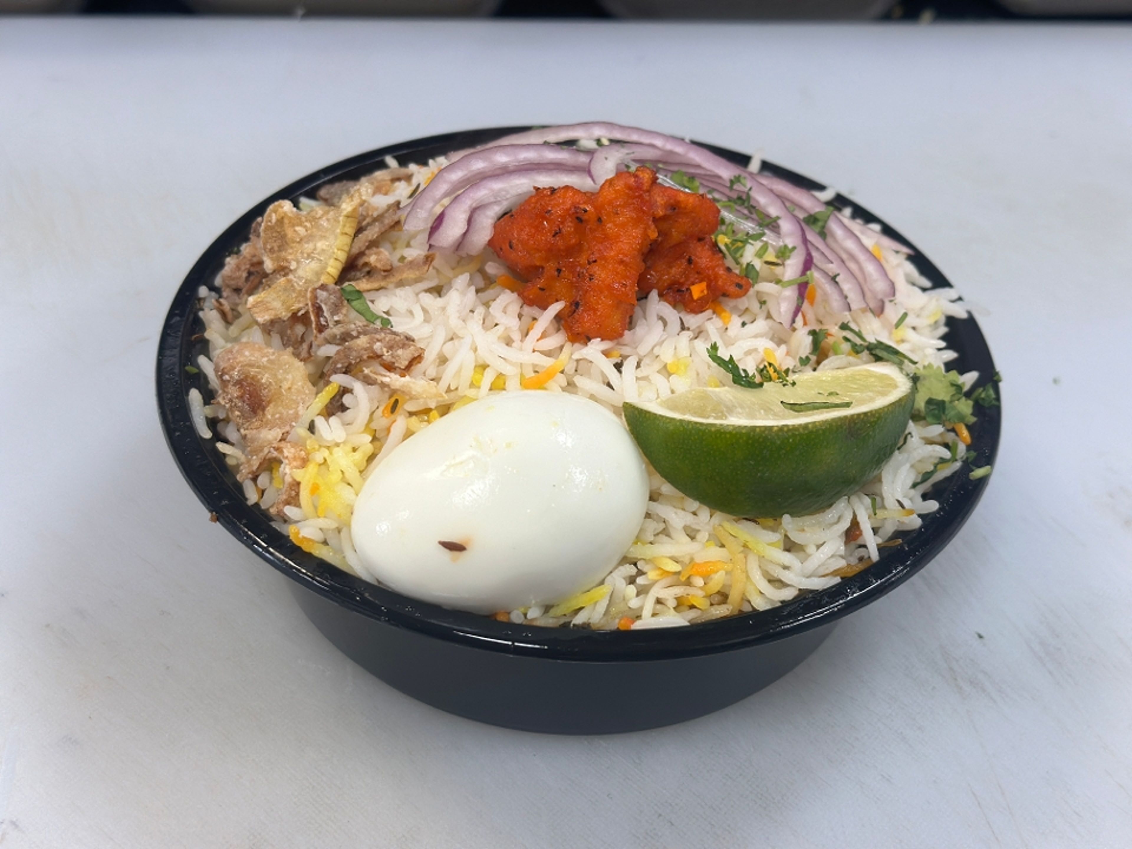 Special Boneless Chicken Biryani.