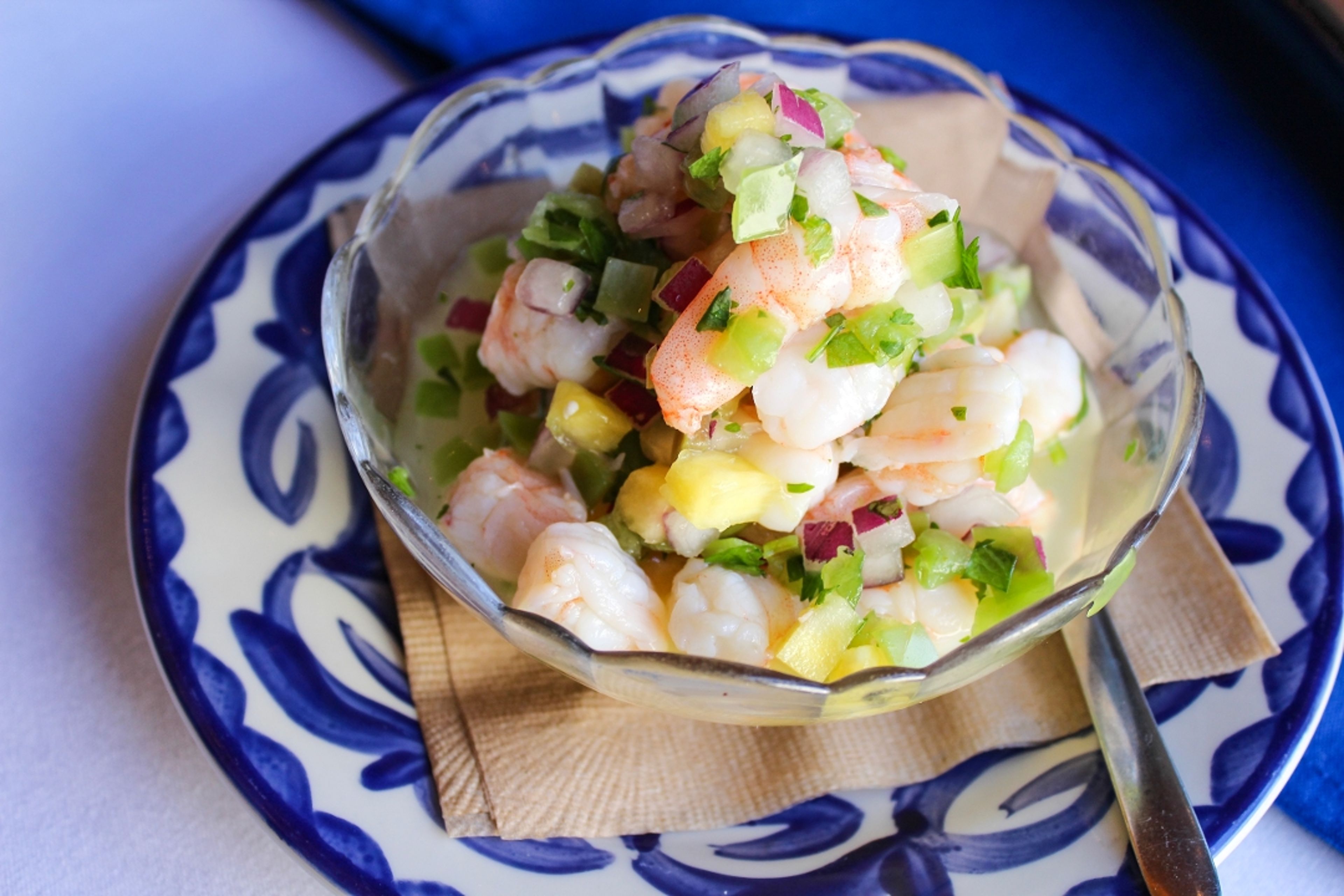 *Camaron Ceviche.