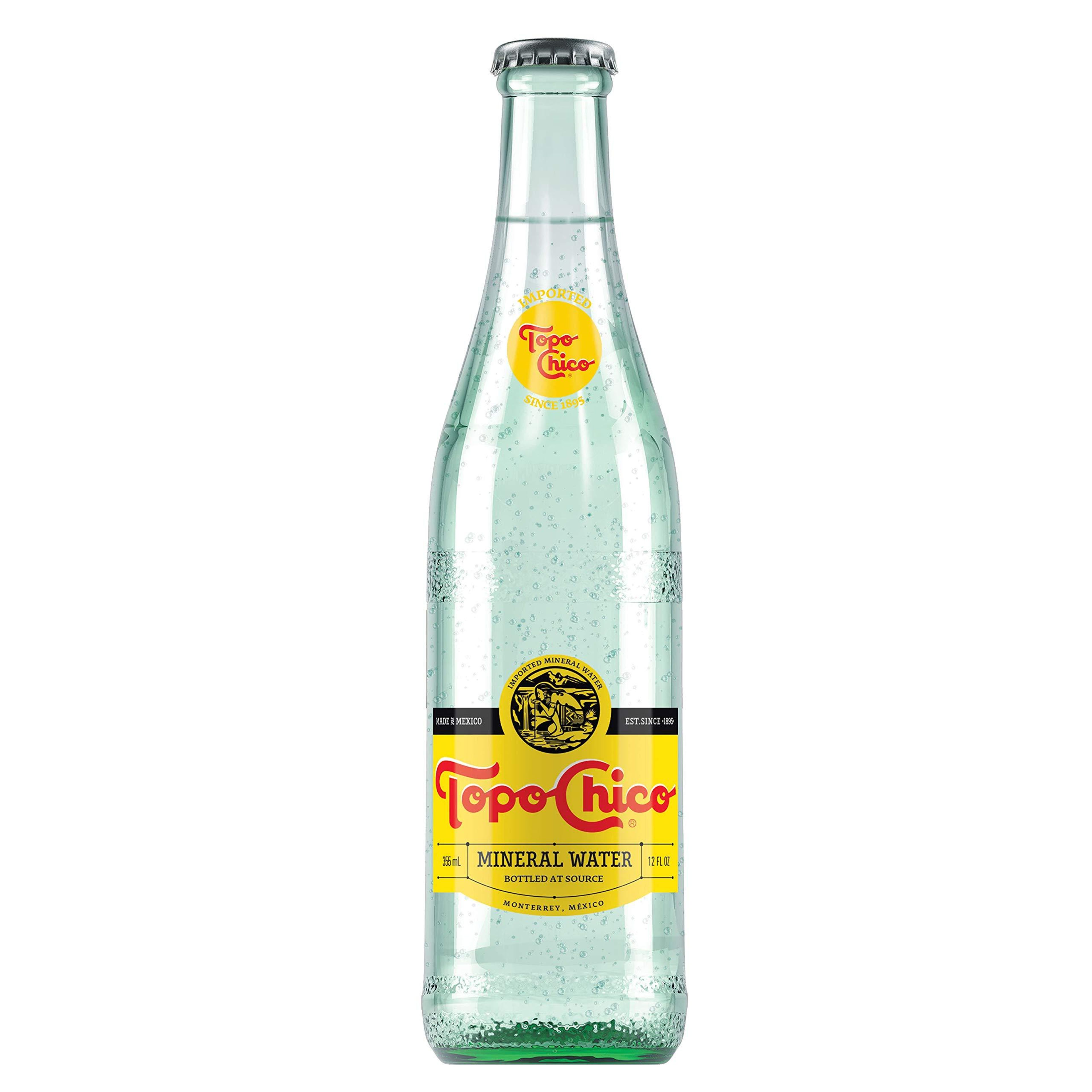 Topo Chico Mineral Water.