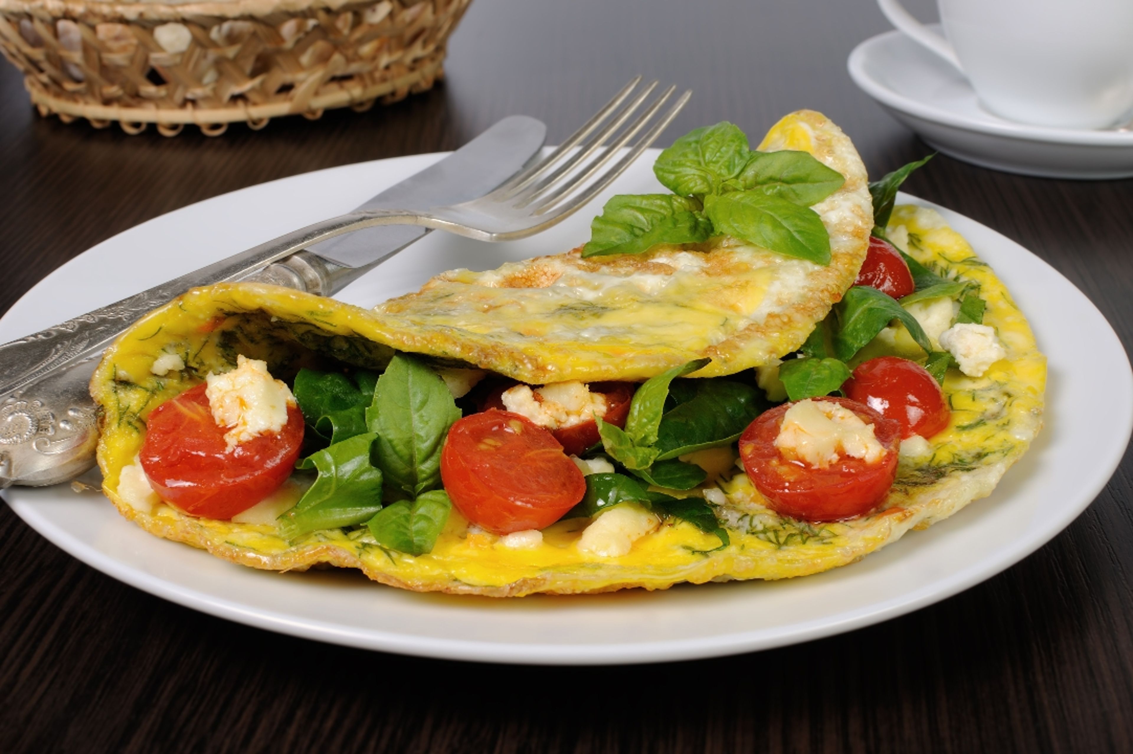 Vegetarian Omelette.