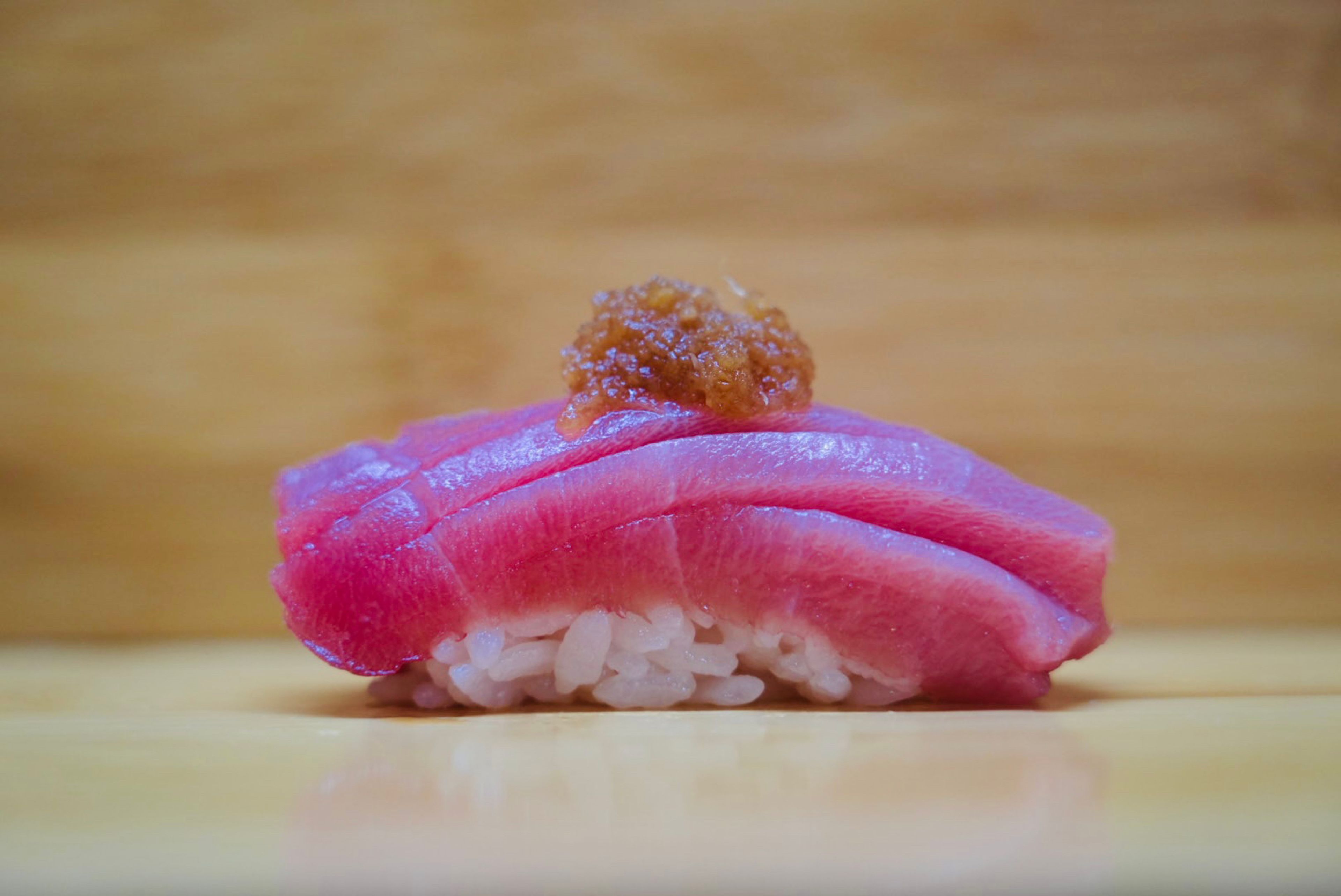 Chu Toro Ponzu Sushi.