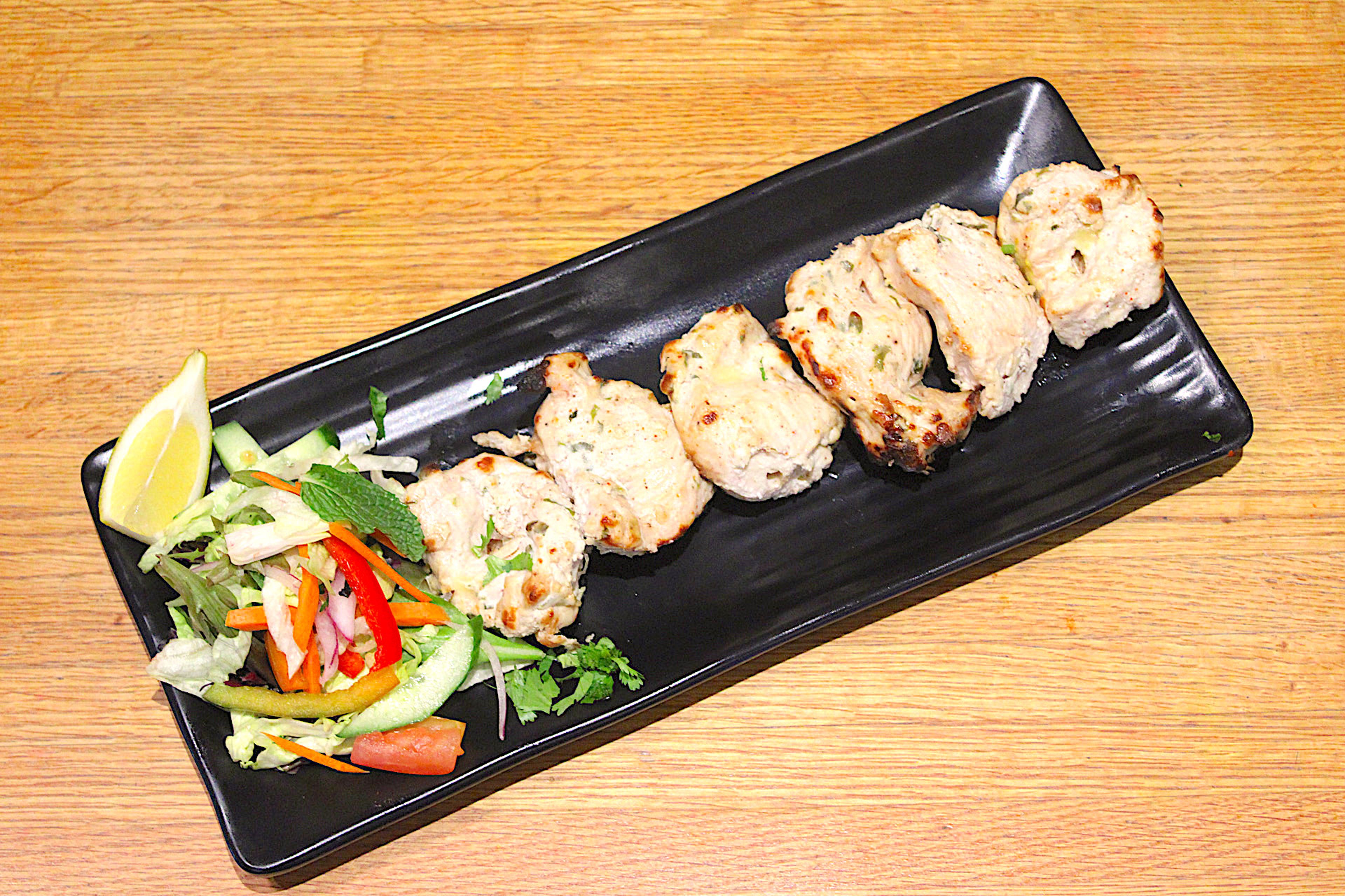 Malai Chicken Tikka.