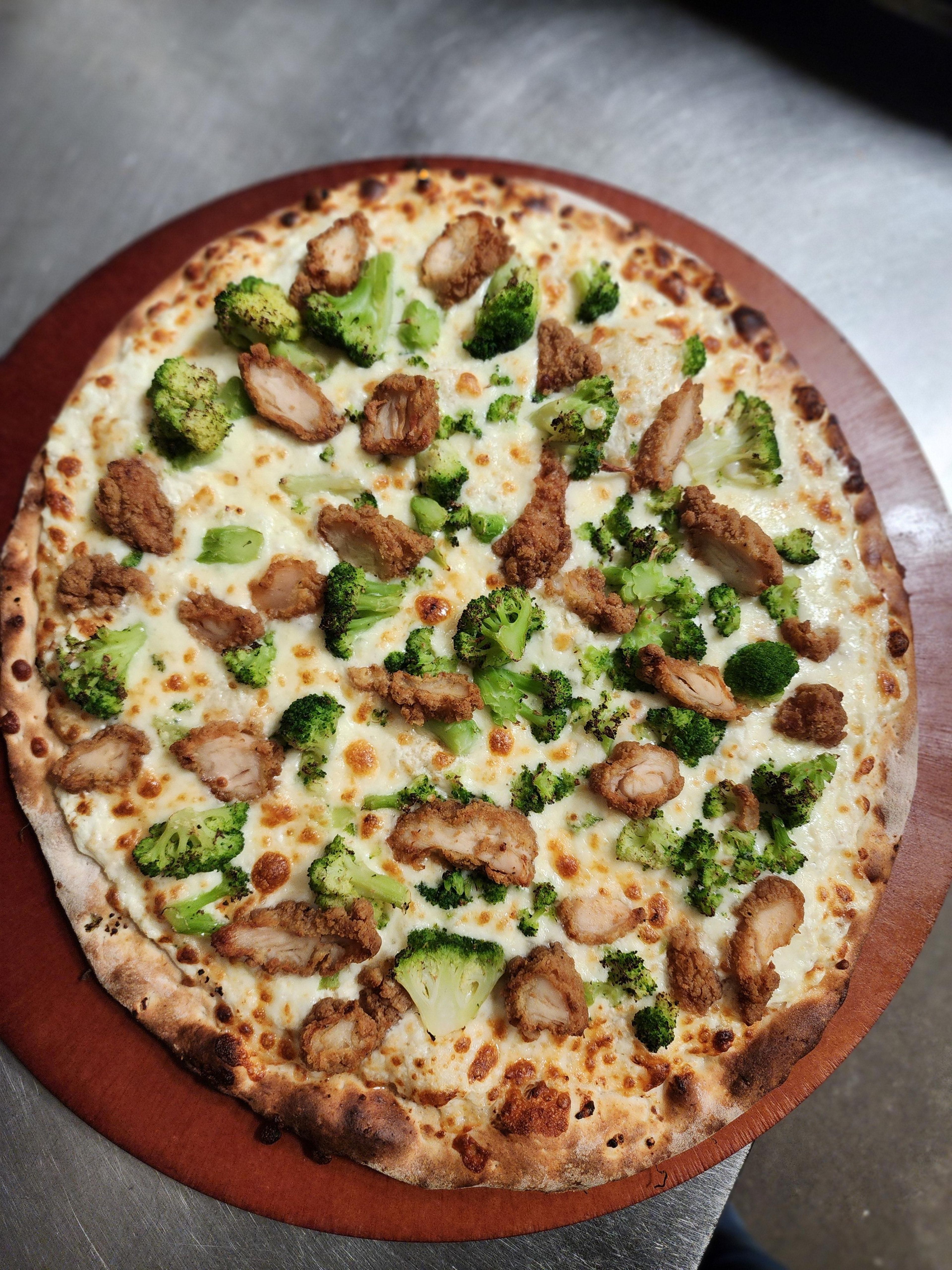 Large Chicken & Broccoli.