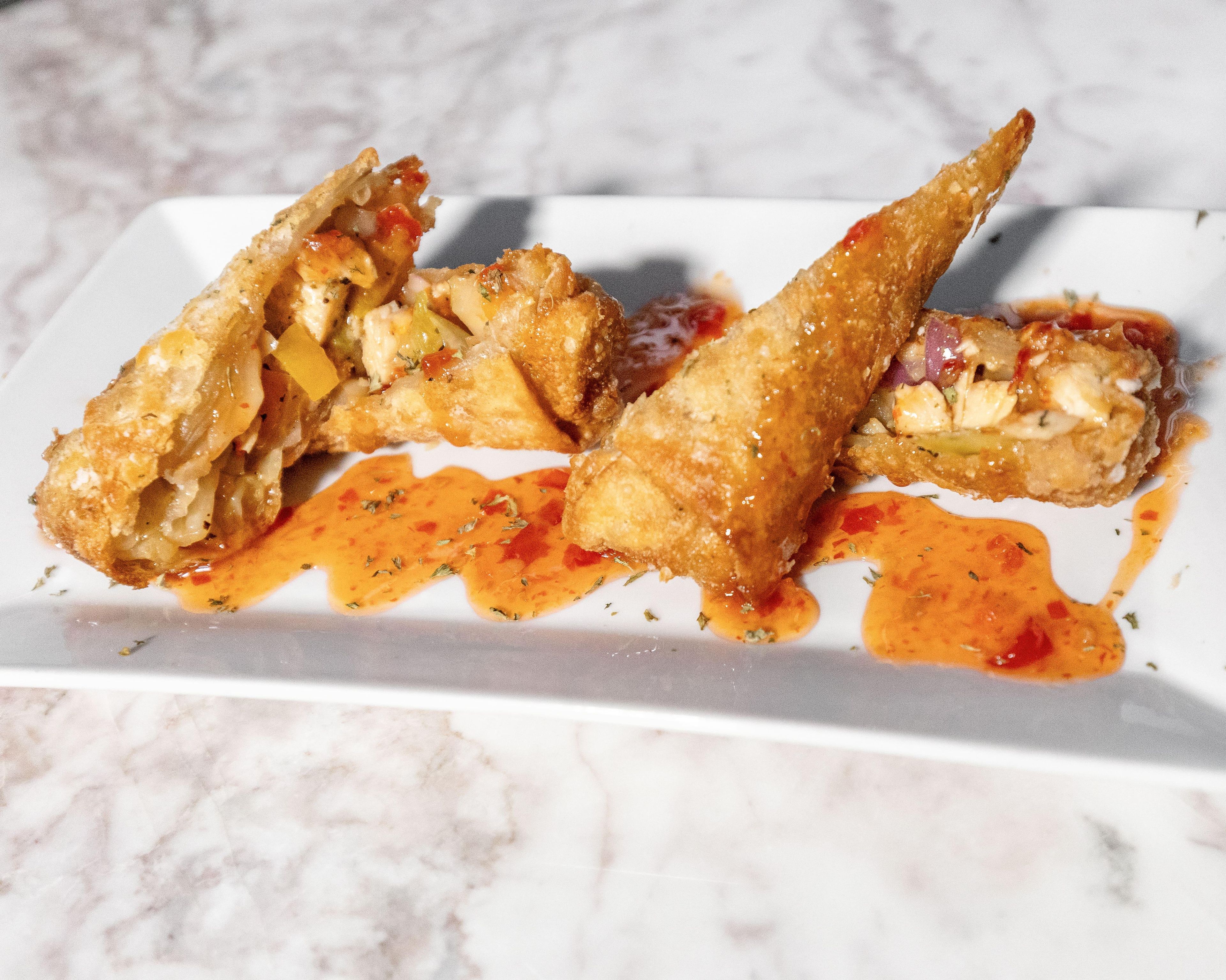 Chicken Eggrolls.