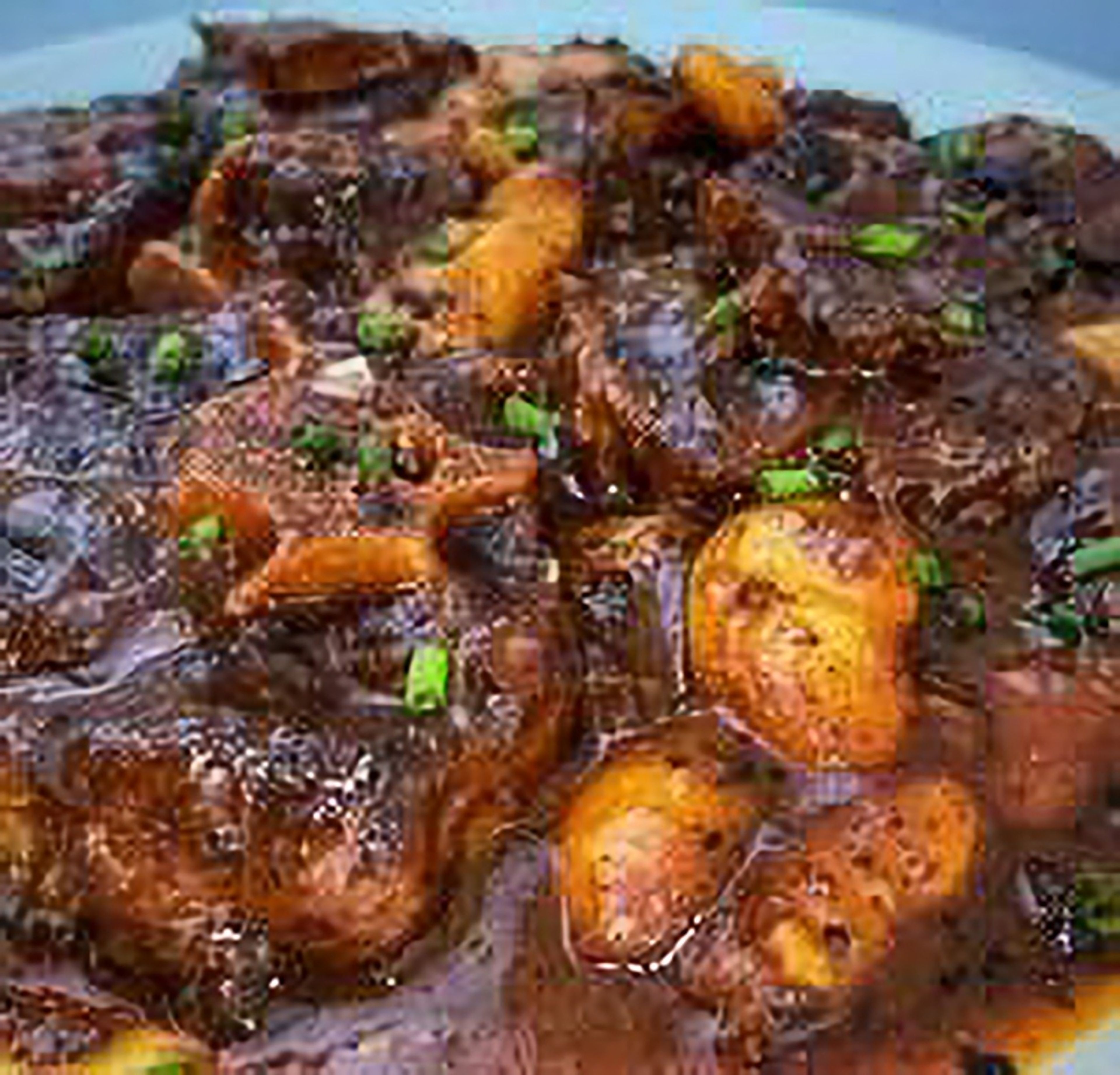 Oxtail and Beans.