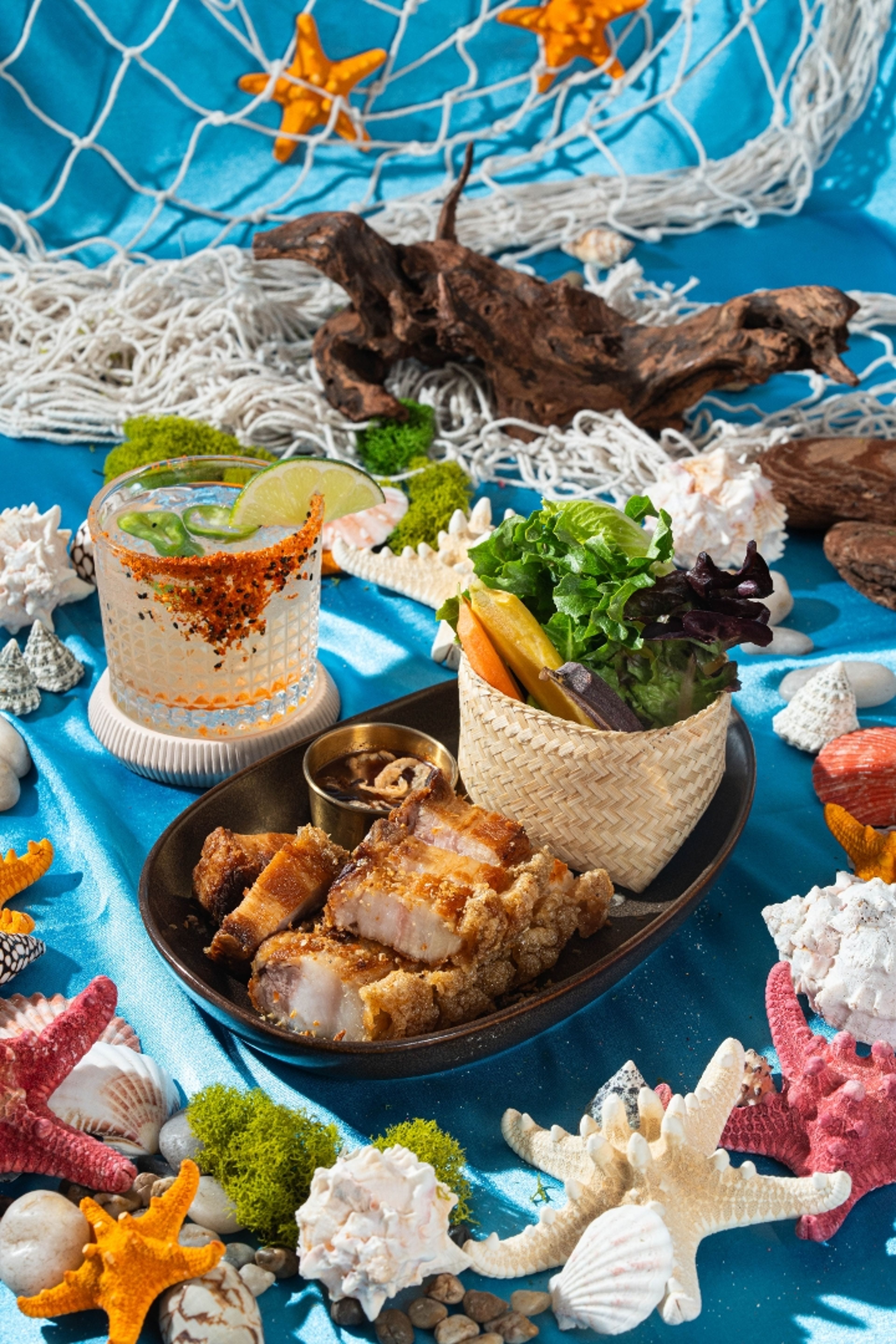 Crispy Pork Belly Tamarind Sauce.