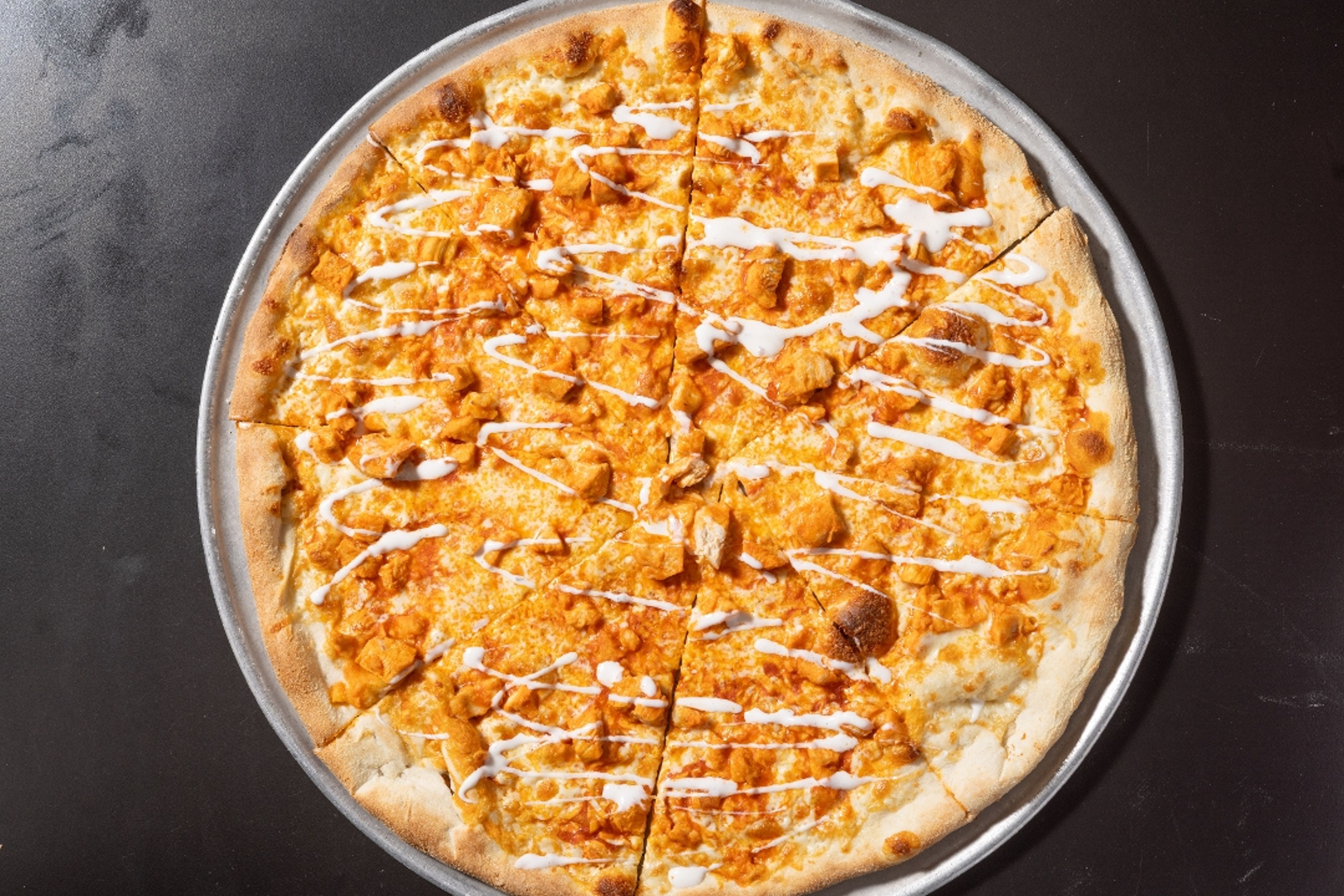 Buffalo Chicken Pizza.