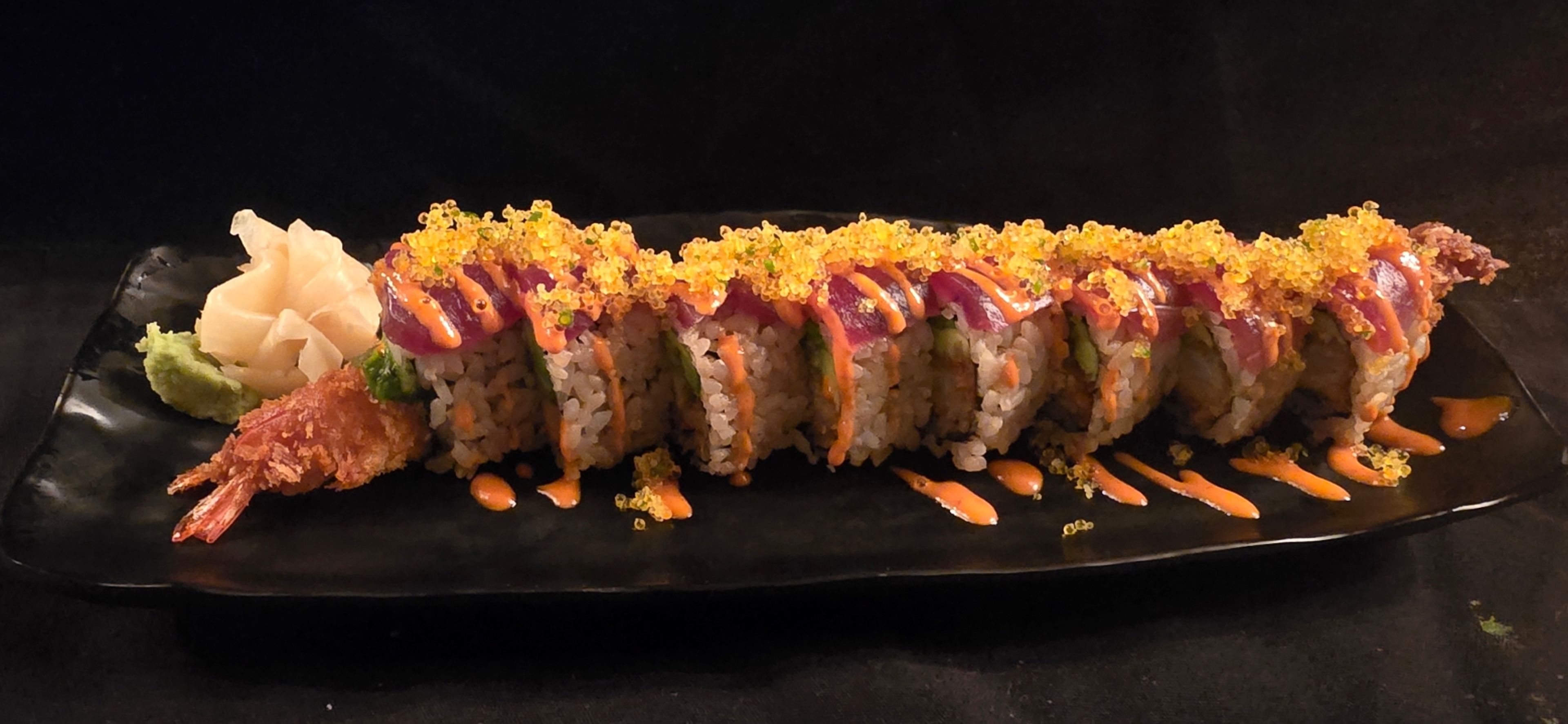 T - Shrimp Tempura & Spicy Tuna.