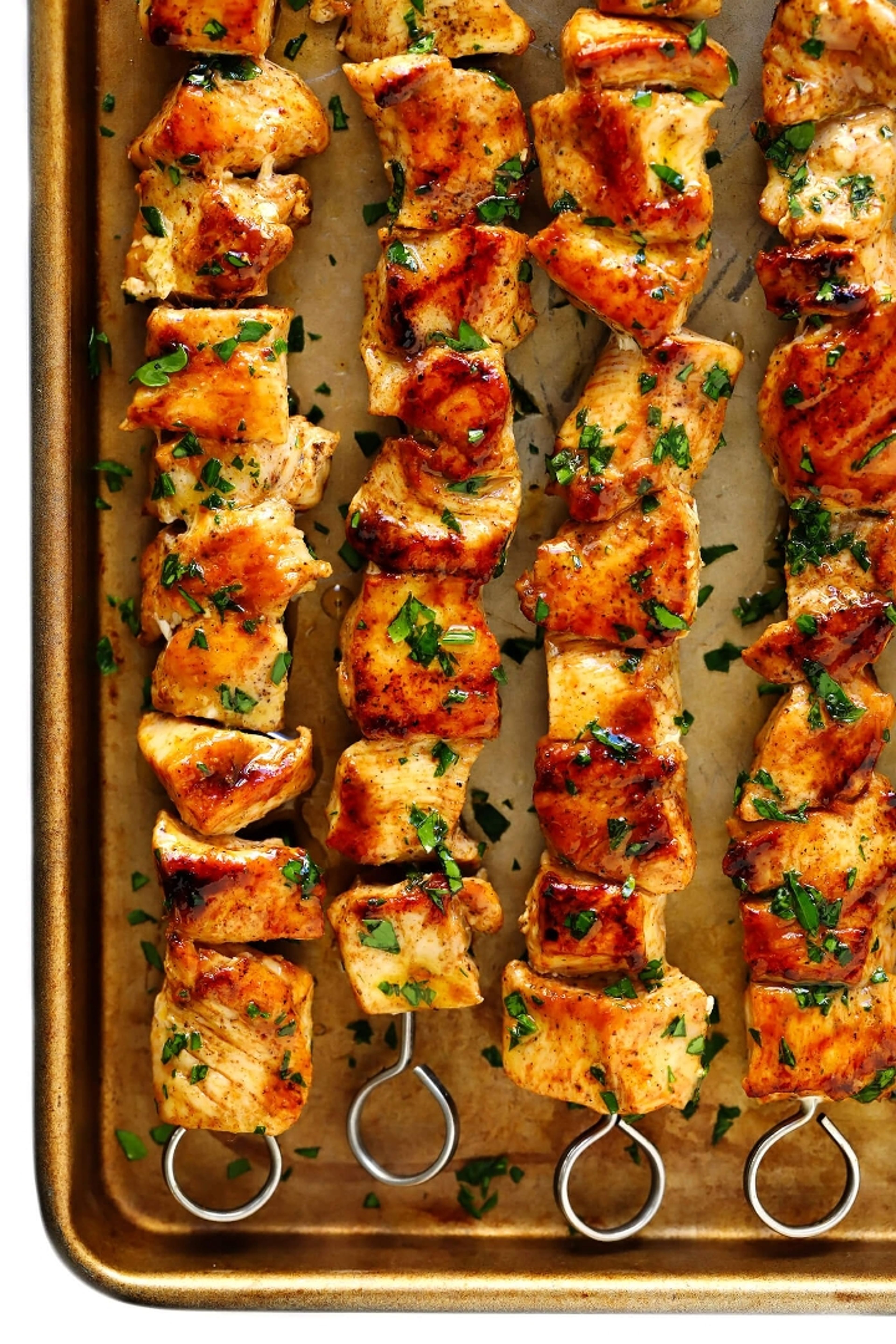 65 Chicken Masala (2 skewers).