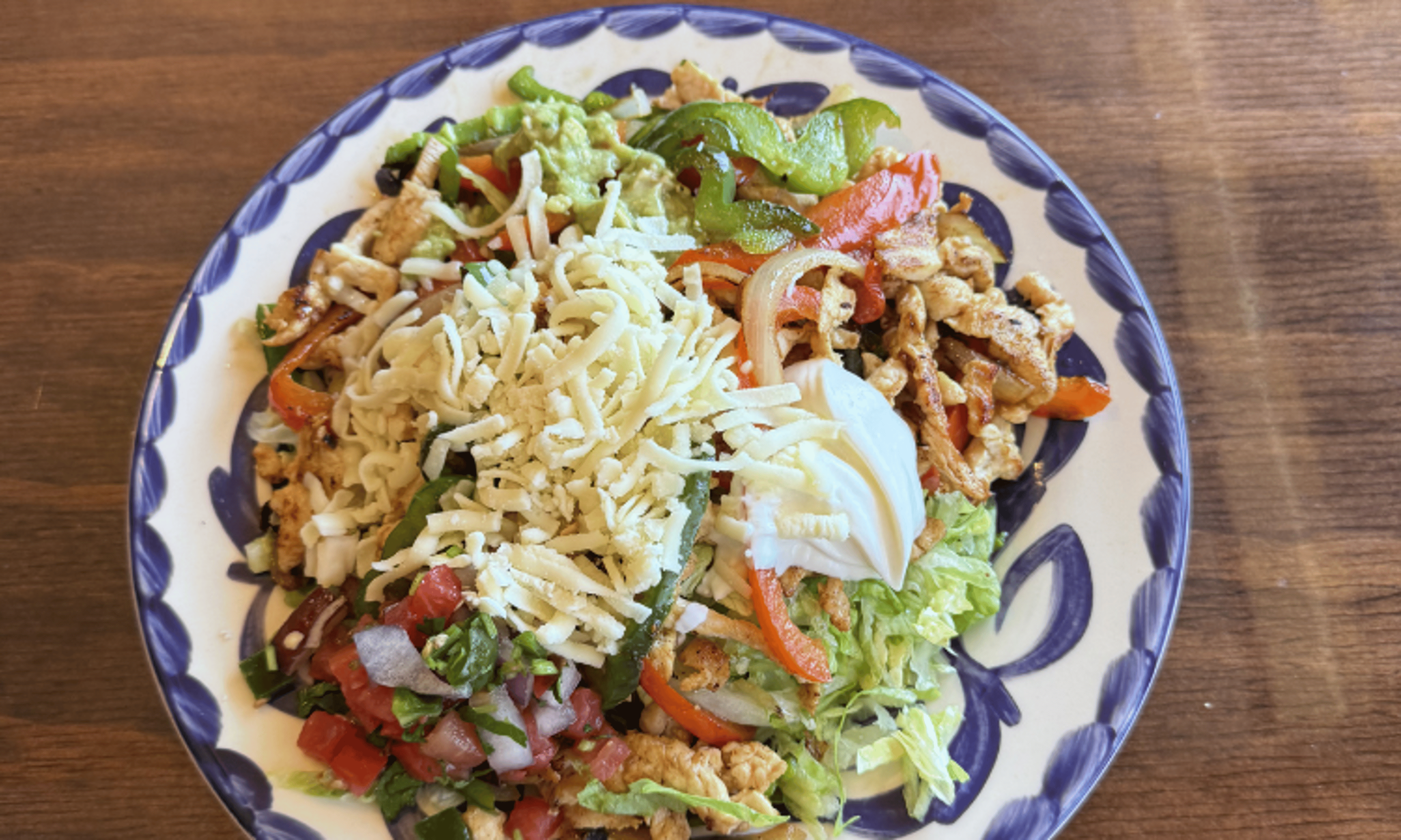 Fajita Salad.