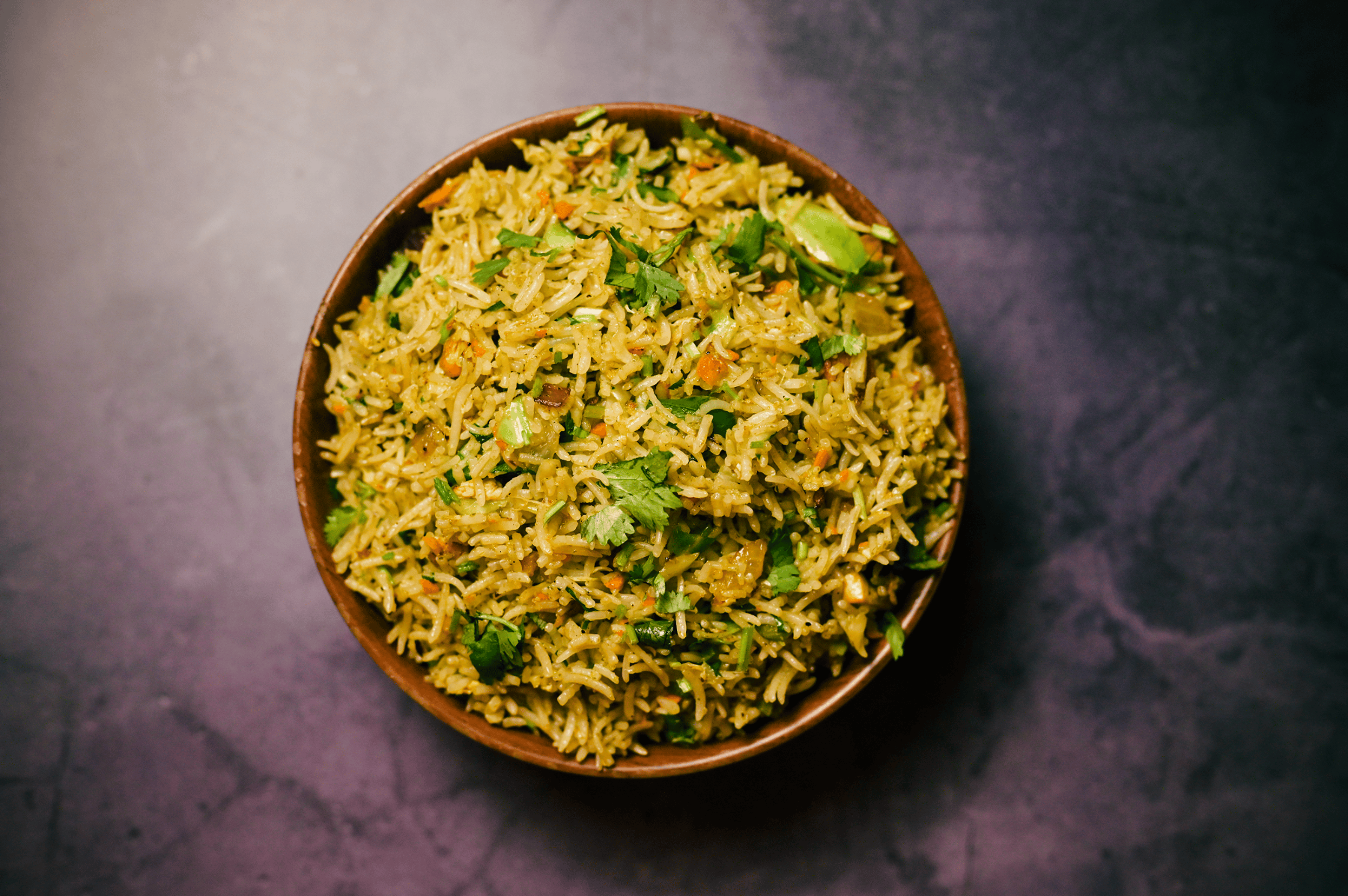Green Chilli Fried Rice.