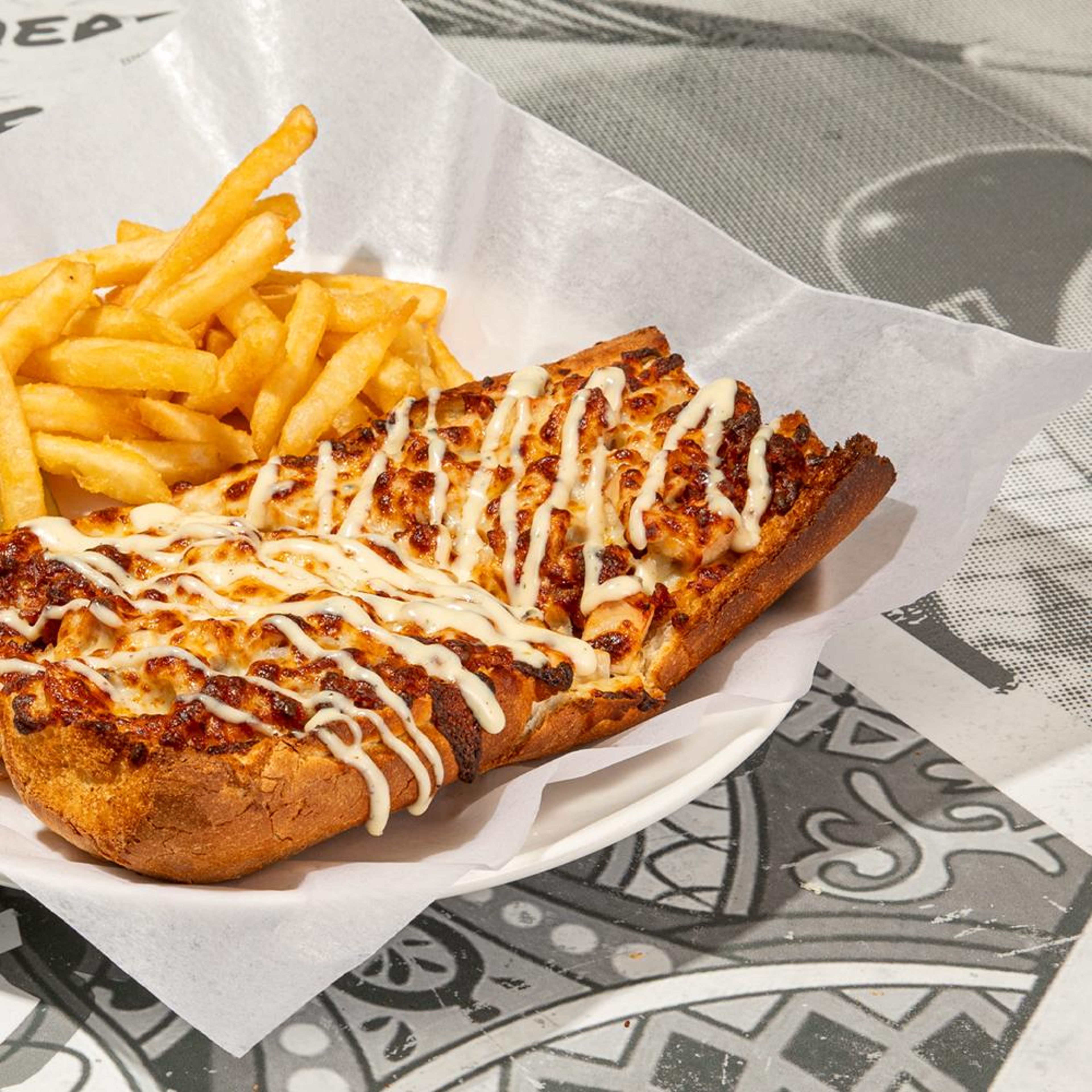 Chicken Bacon Ranch Sandwich.