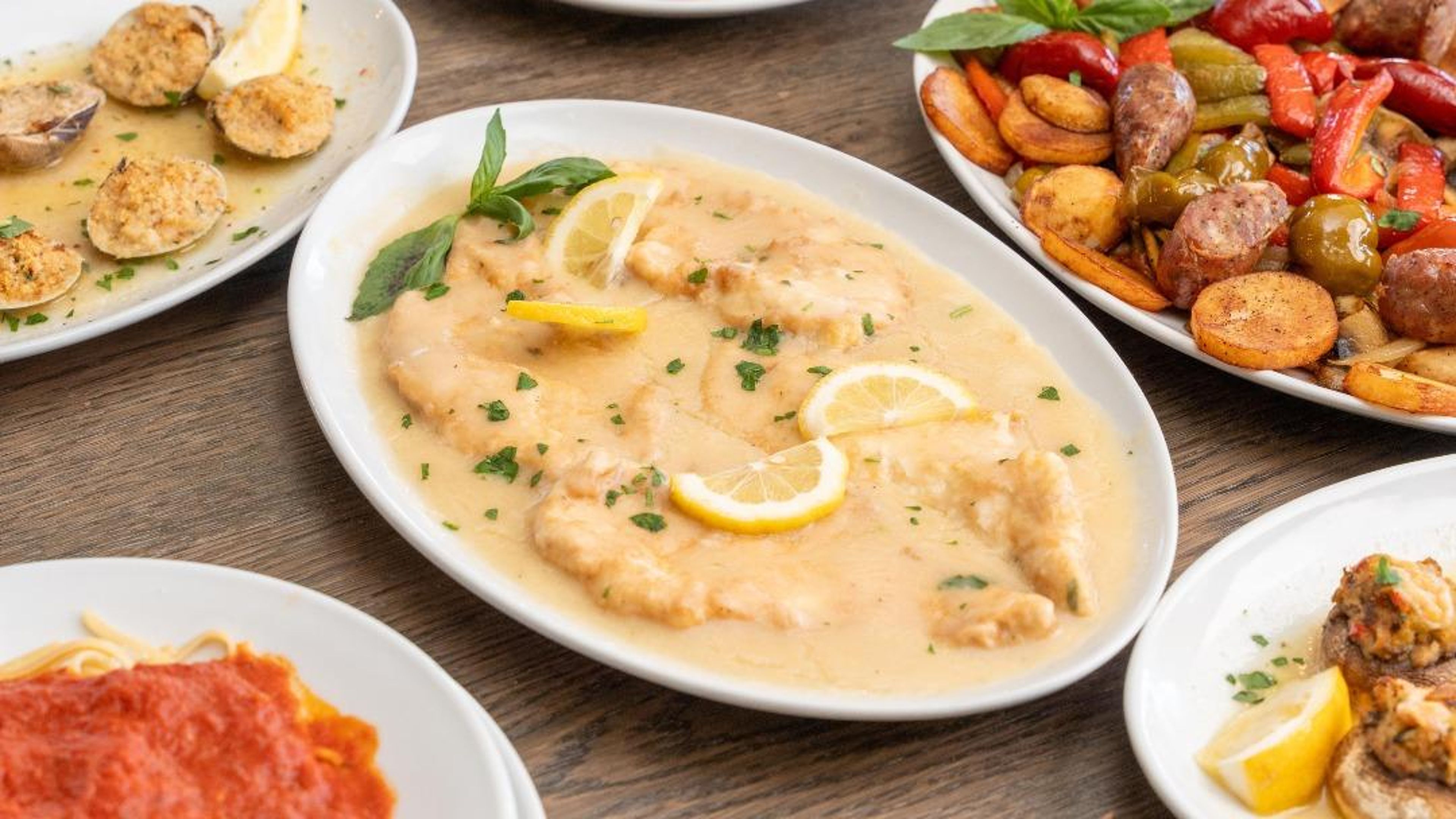 Chicken Francese Dinner.