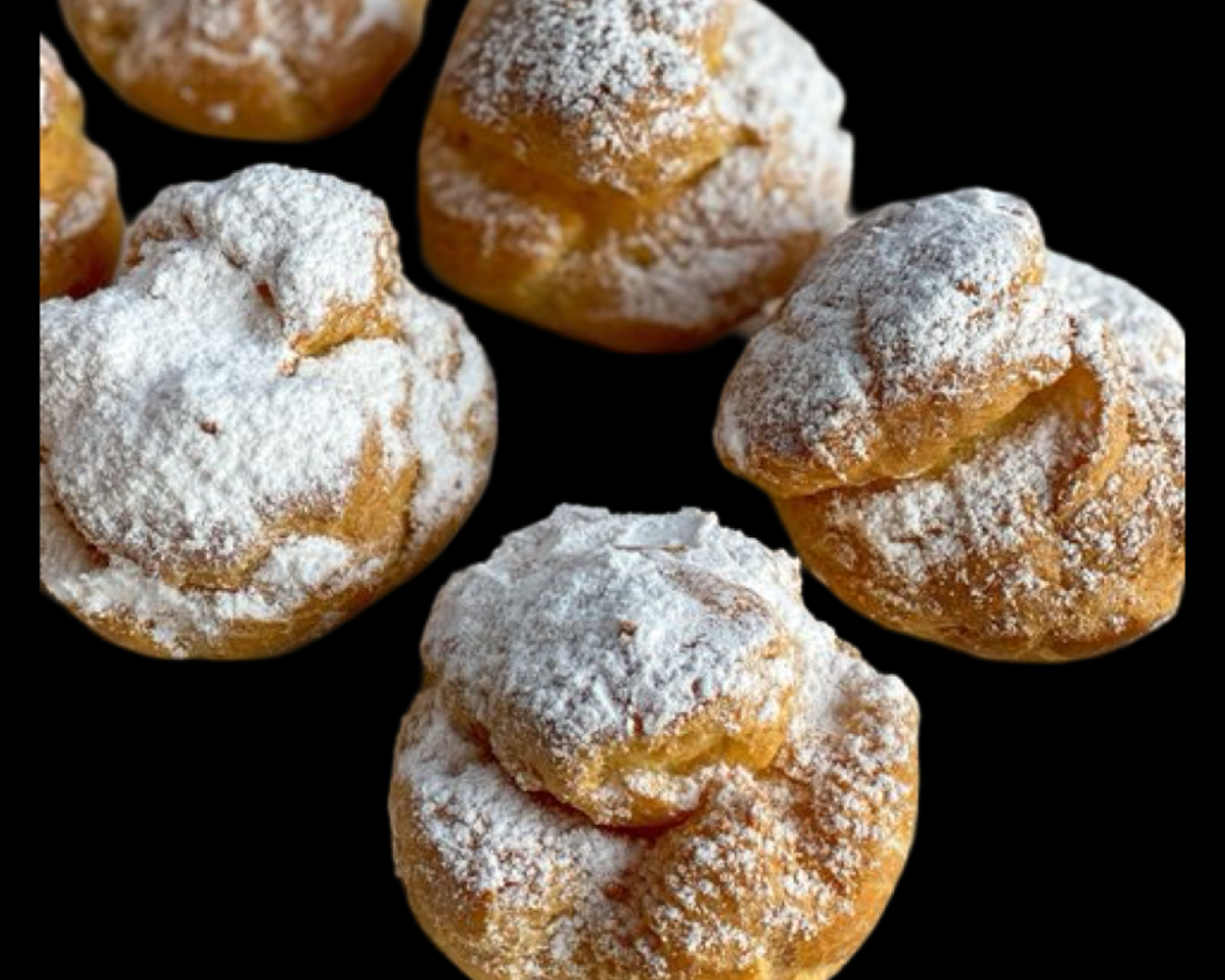 2 Jumbo Cream Puff (NEW).