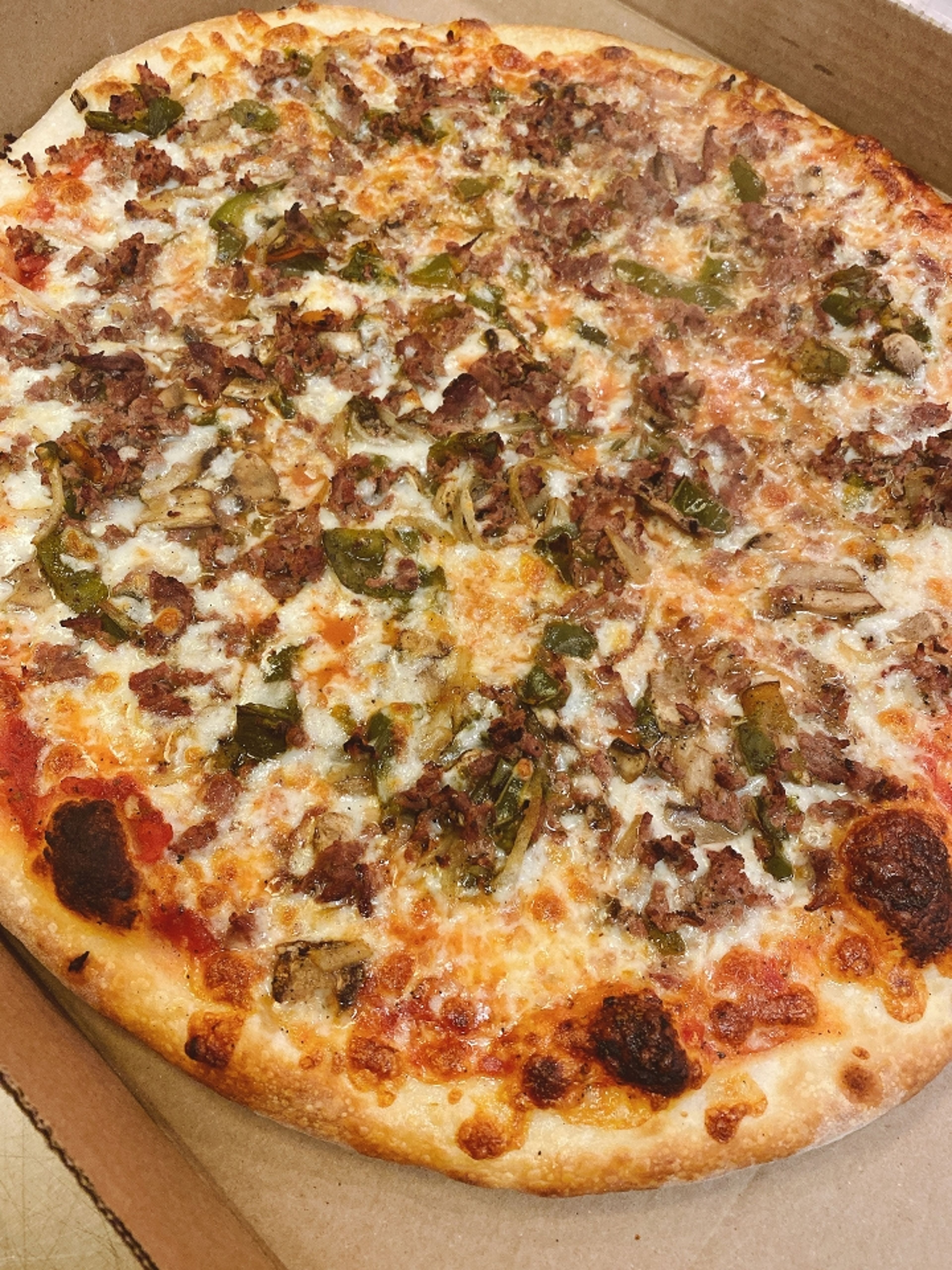 #3 Steak Bomb Pizza.