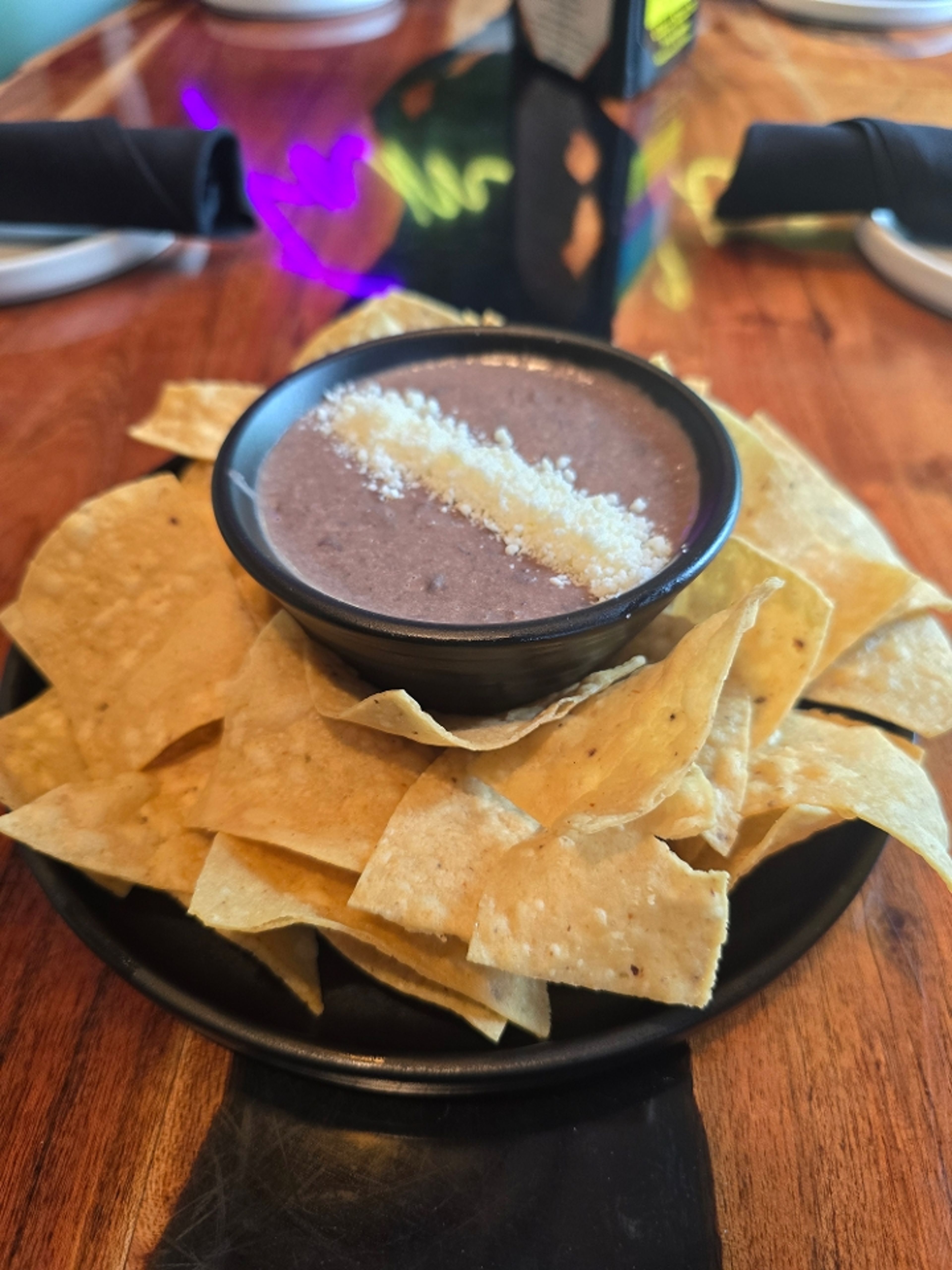 TG Black Bean Dip.