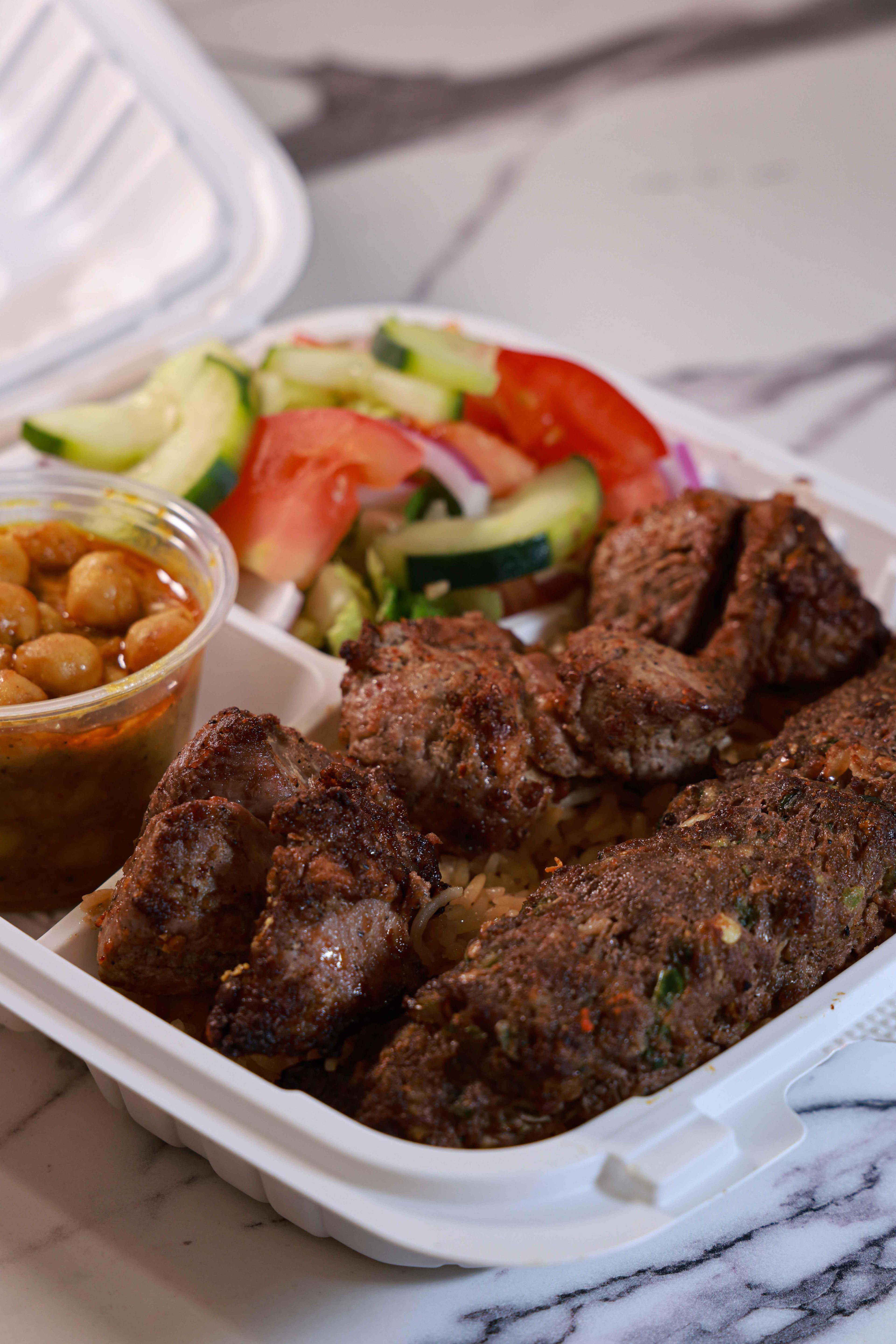 Combo Lamb and Beef.