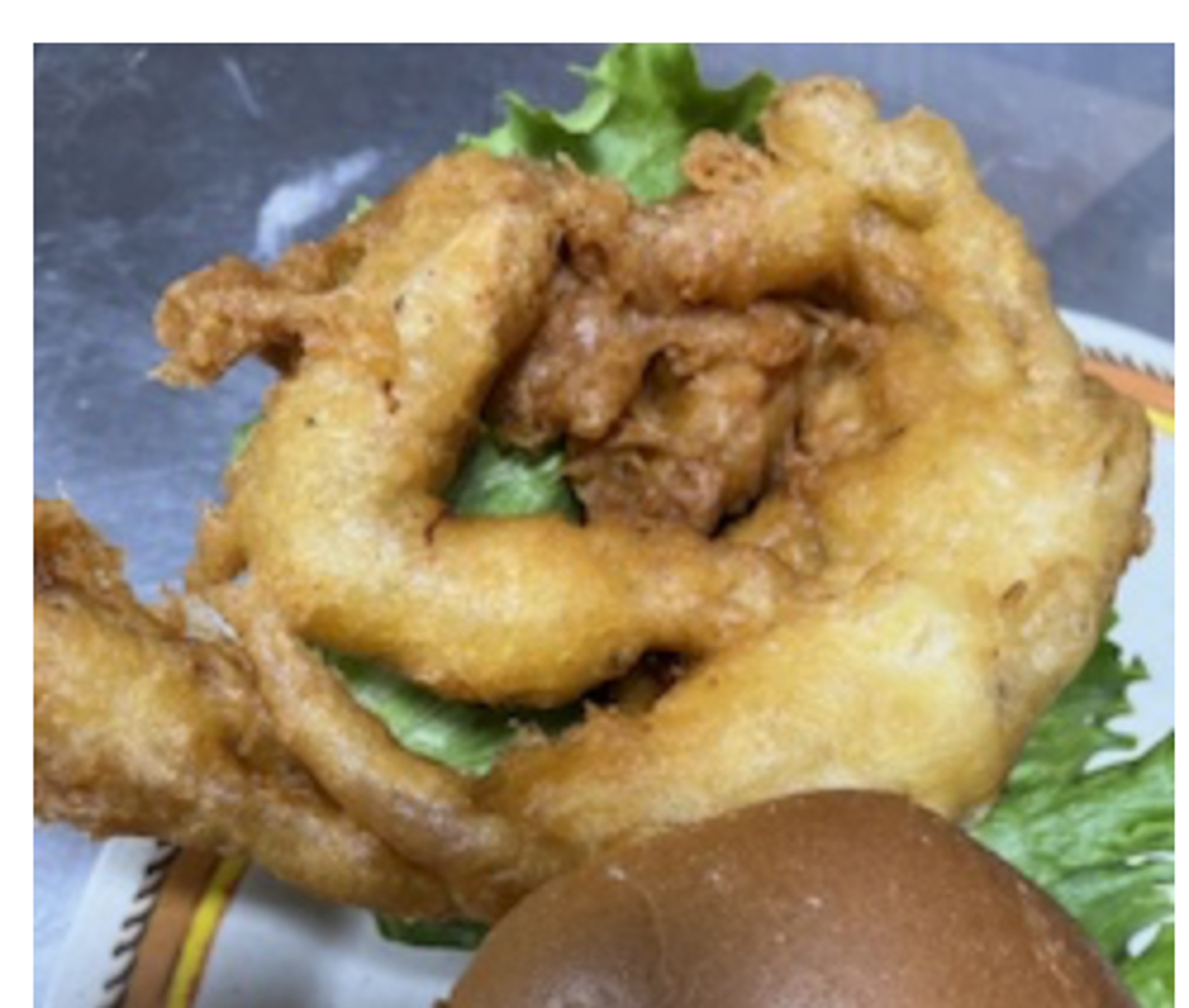 Soft Shell Crab Sandwich.