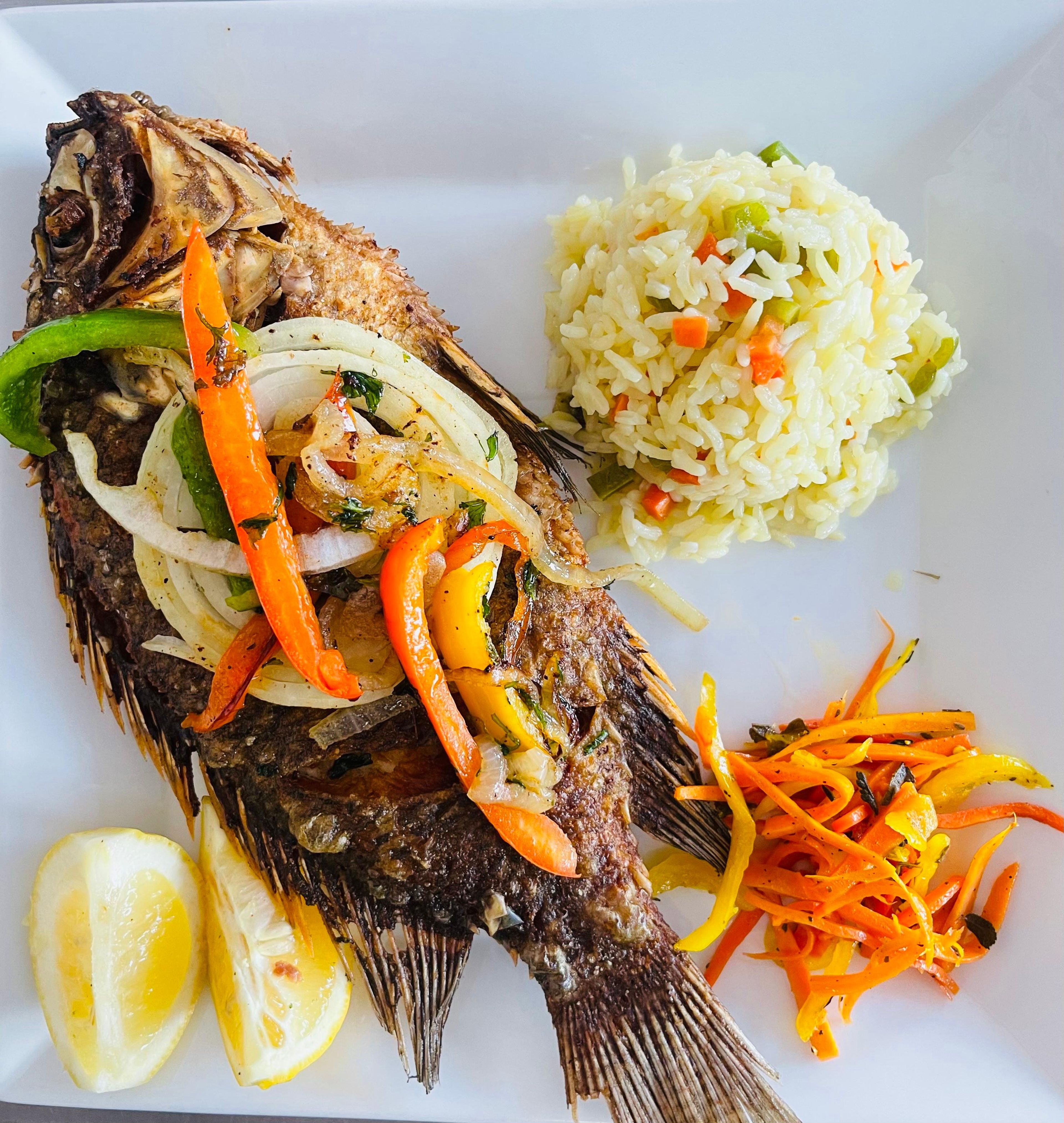 Pescado Frito o Cocido.