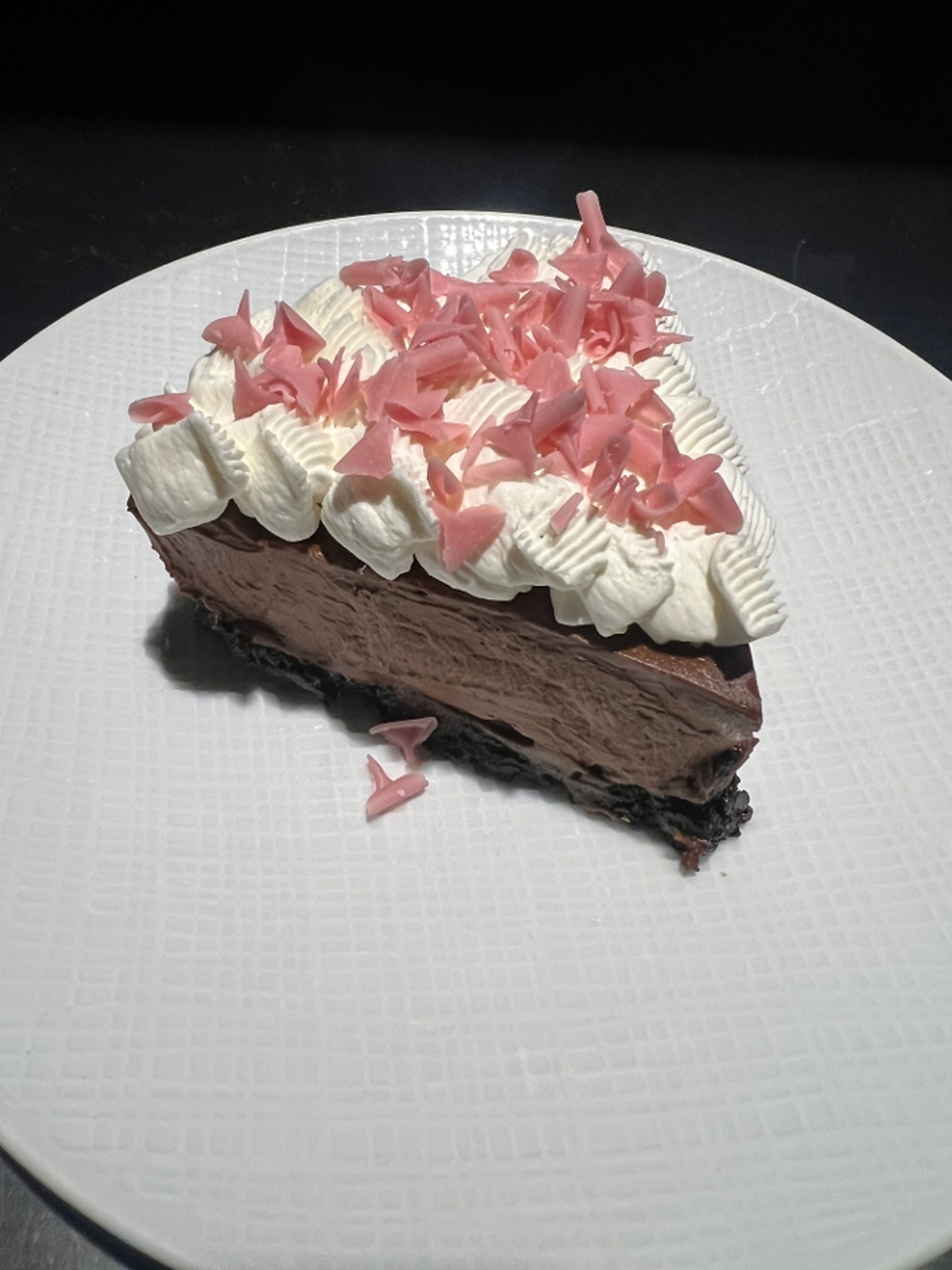 Chocolate Cream Pie.