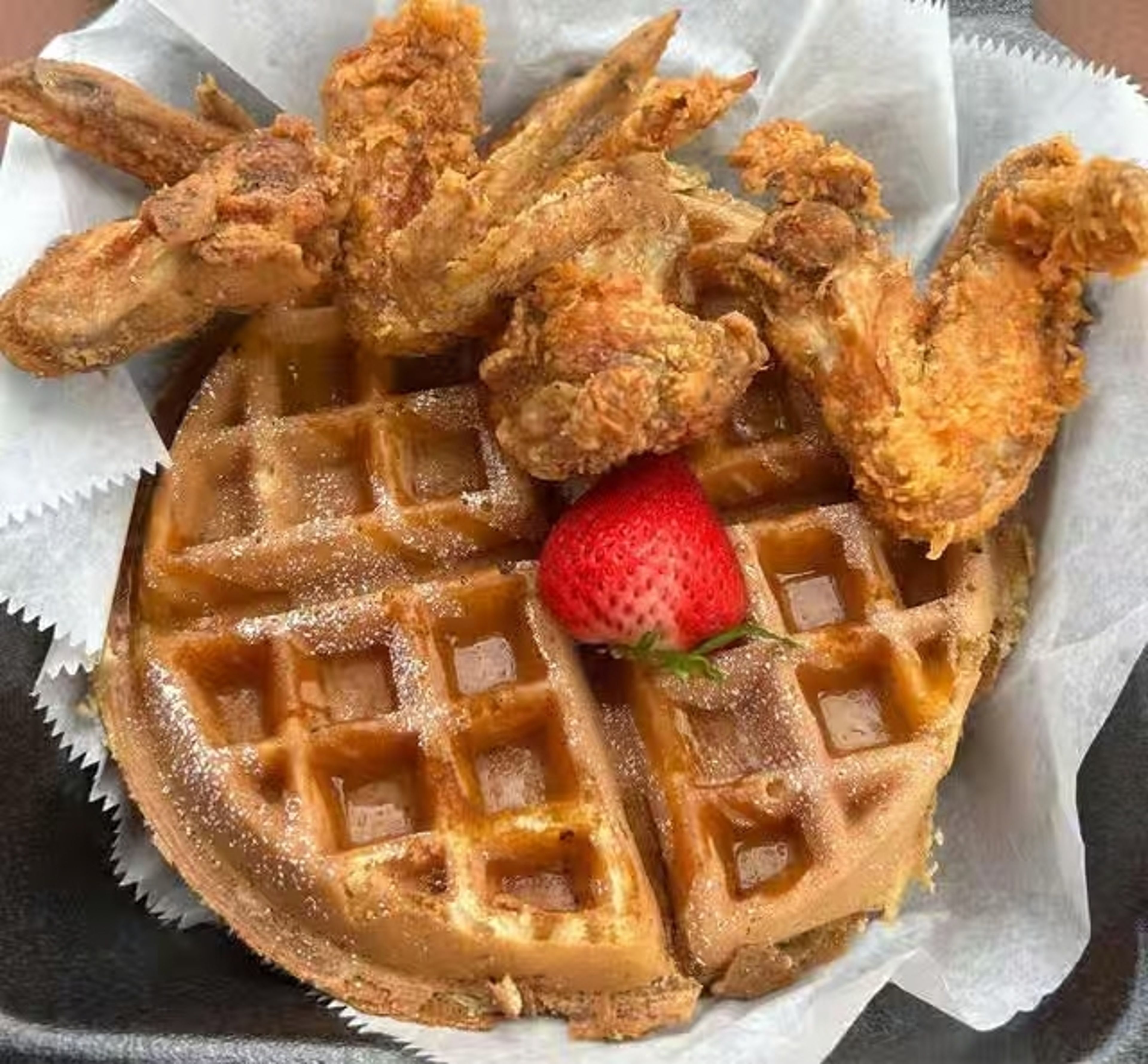 Wings & Waffles.