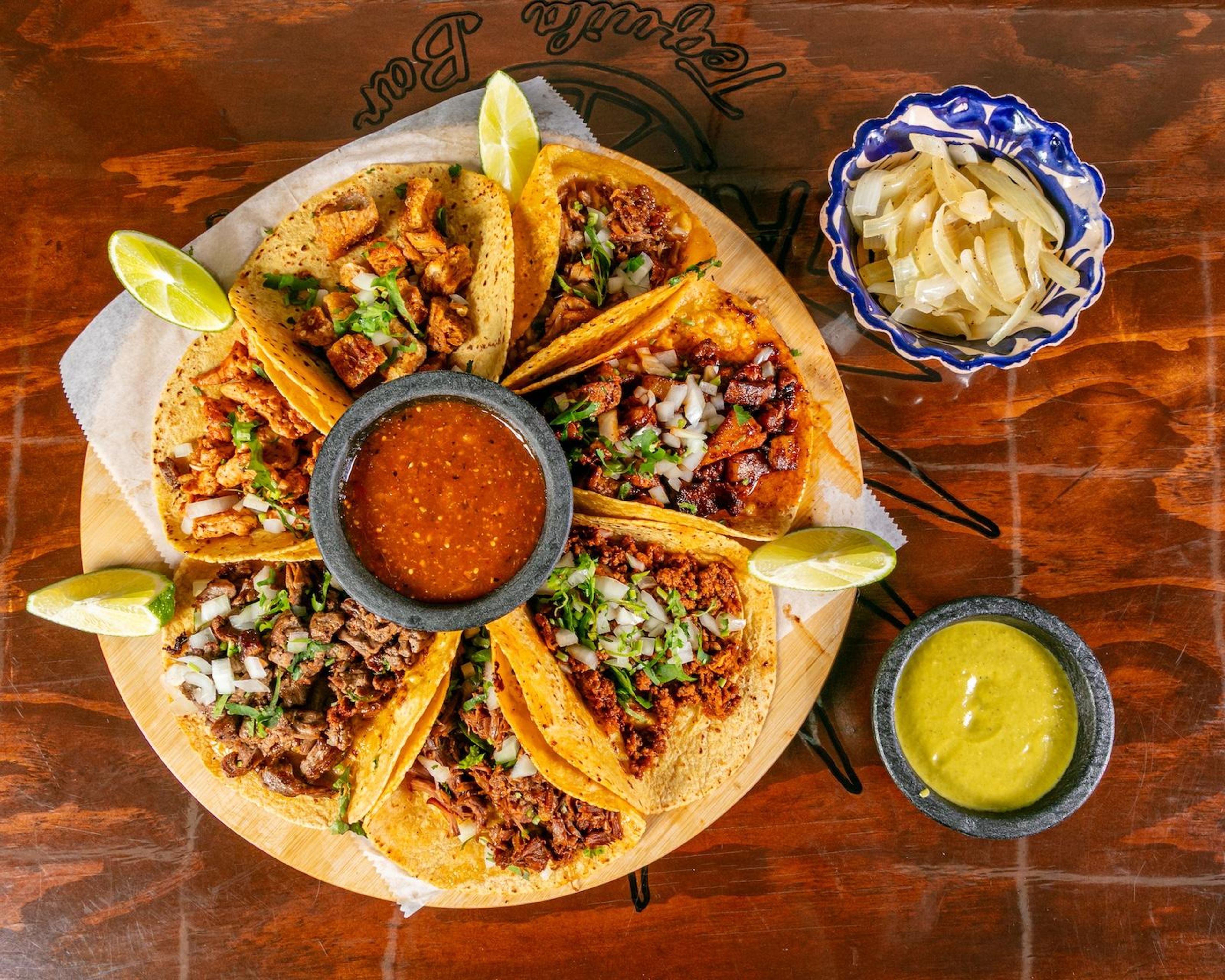 Taco Sampler.