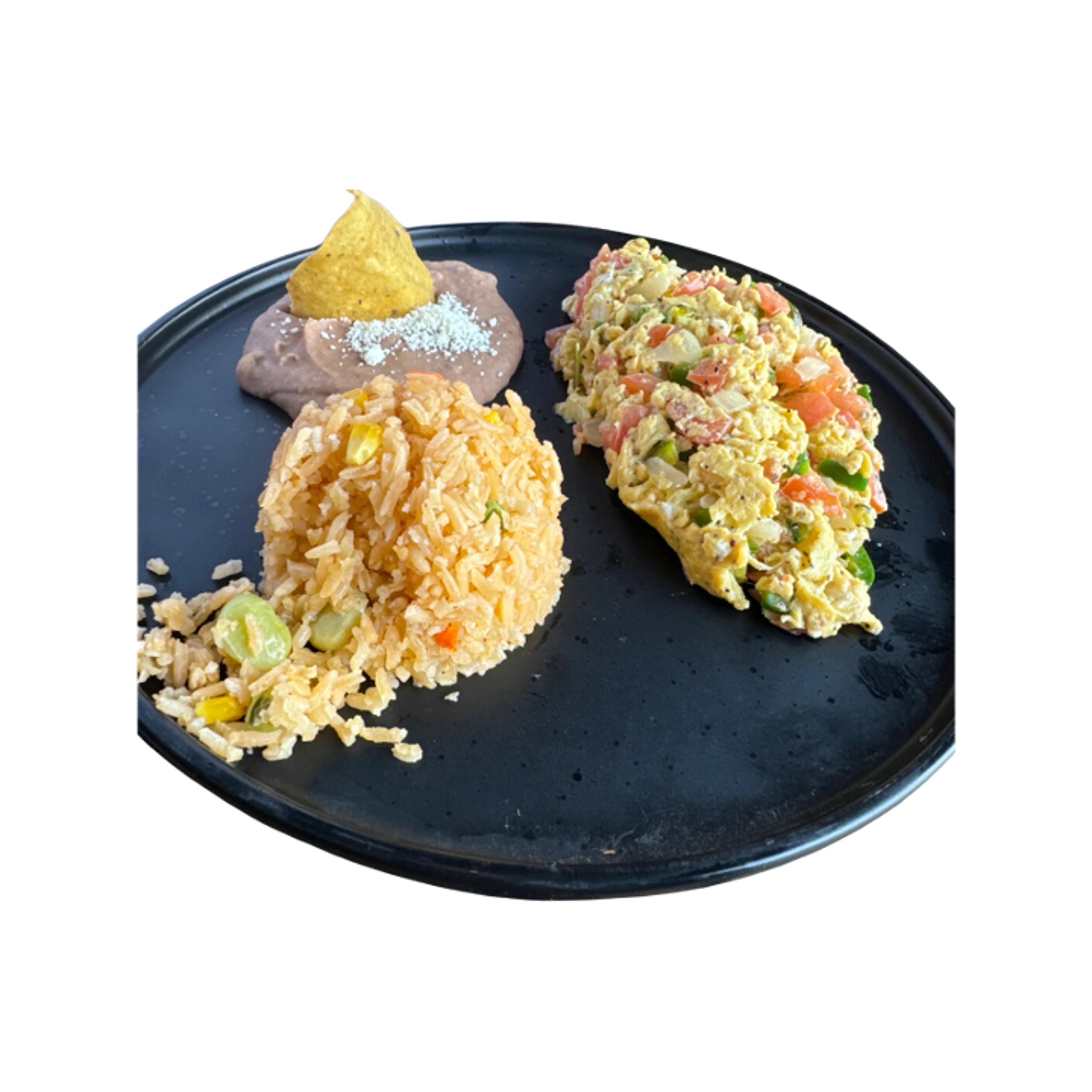 Huevos a la Mexicana.