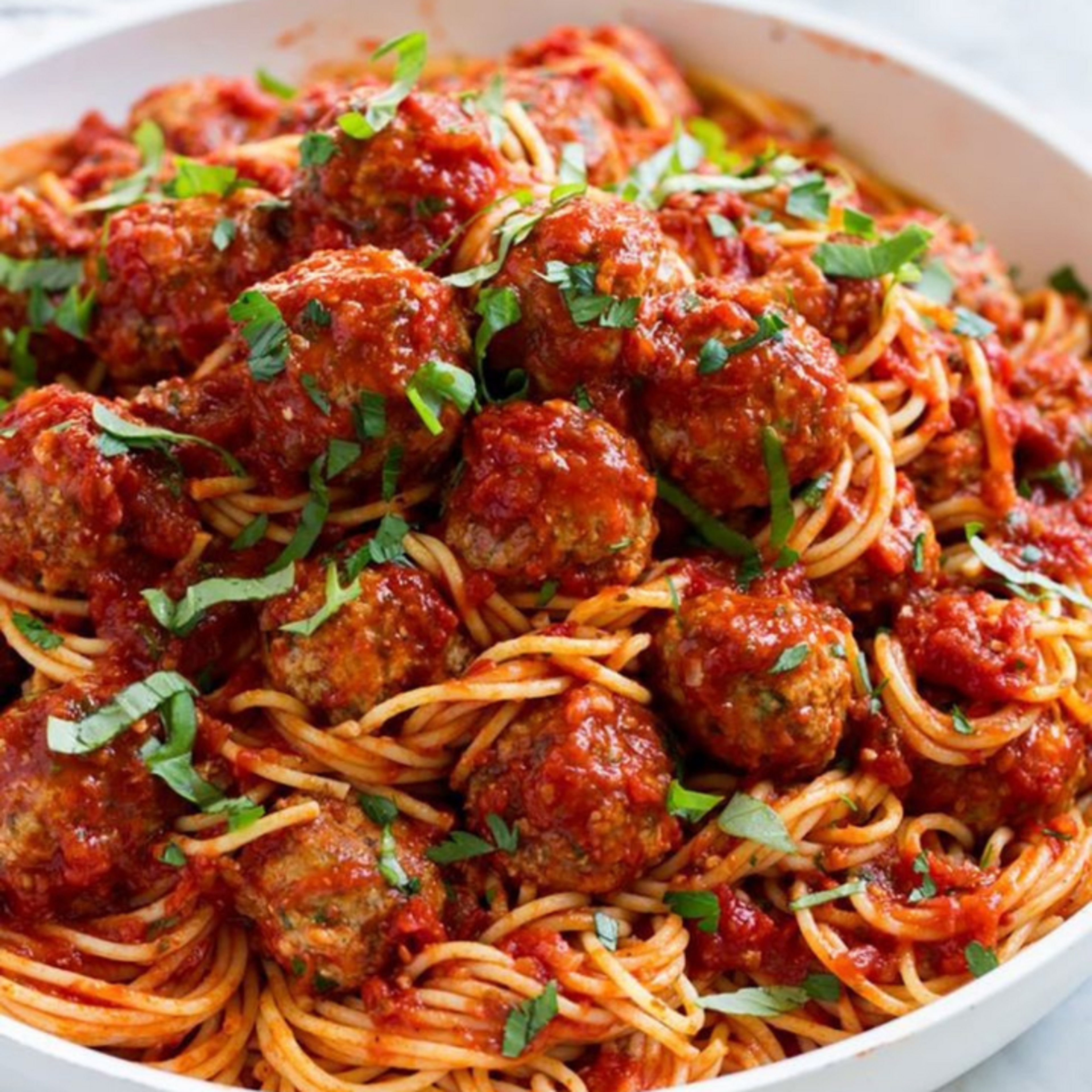 Spaghetti Meatballs.
