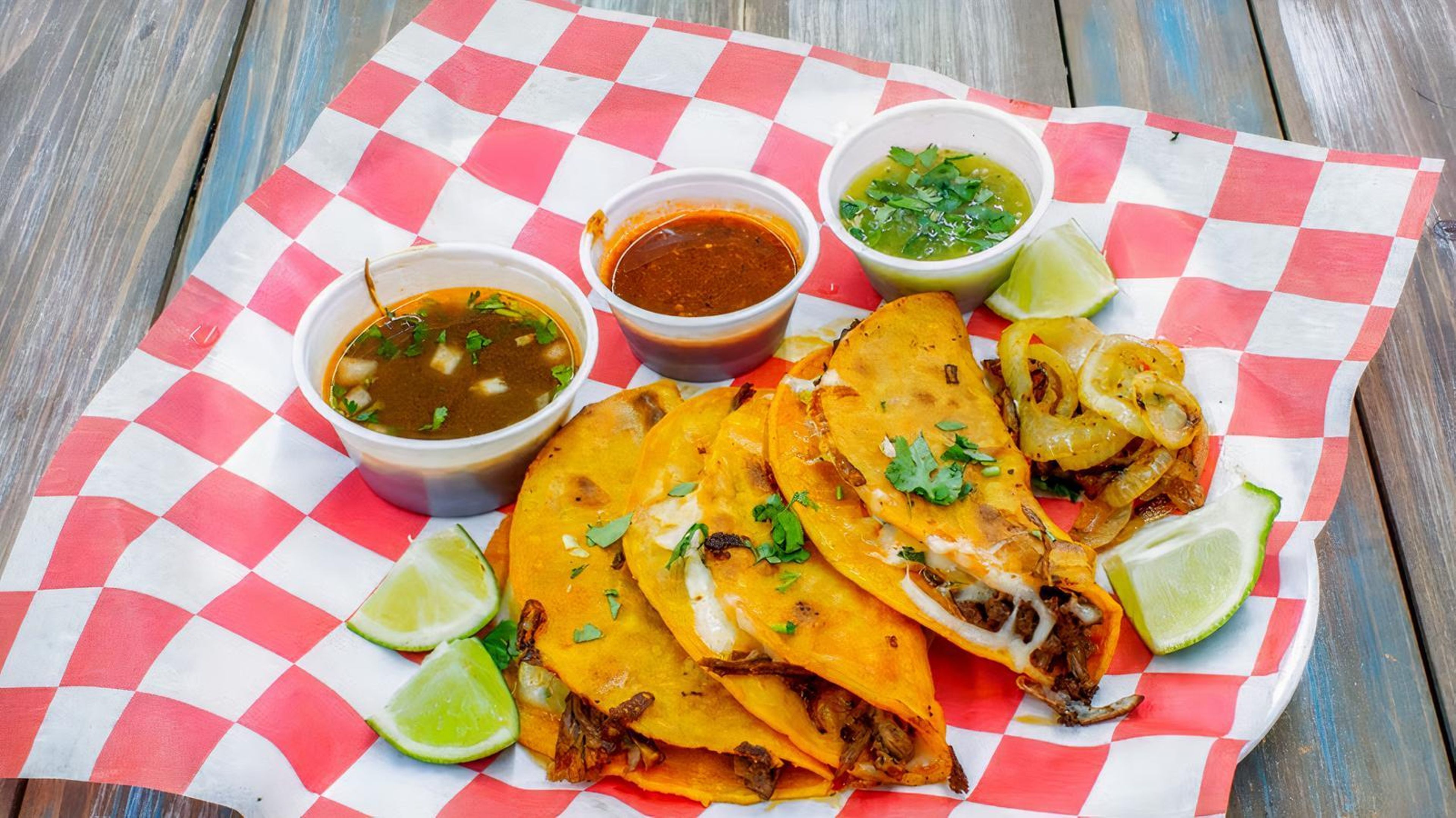 Mix & Match 3 Birria Tacos Special.