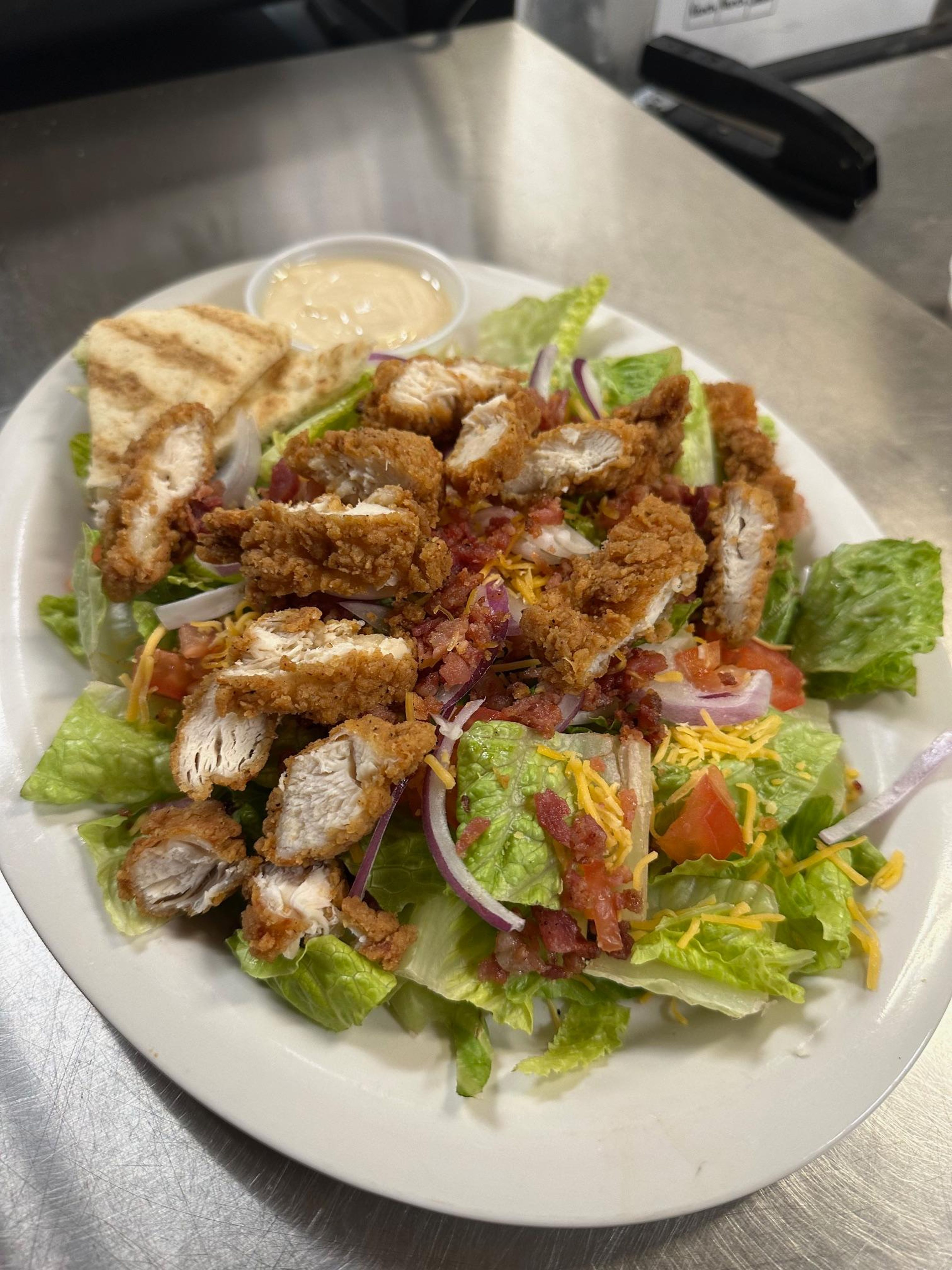 Crispy Chicken Salad.