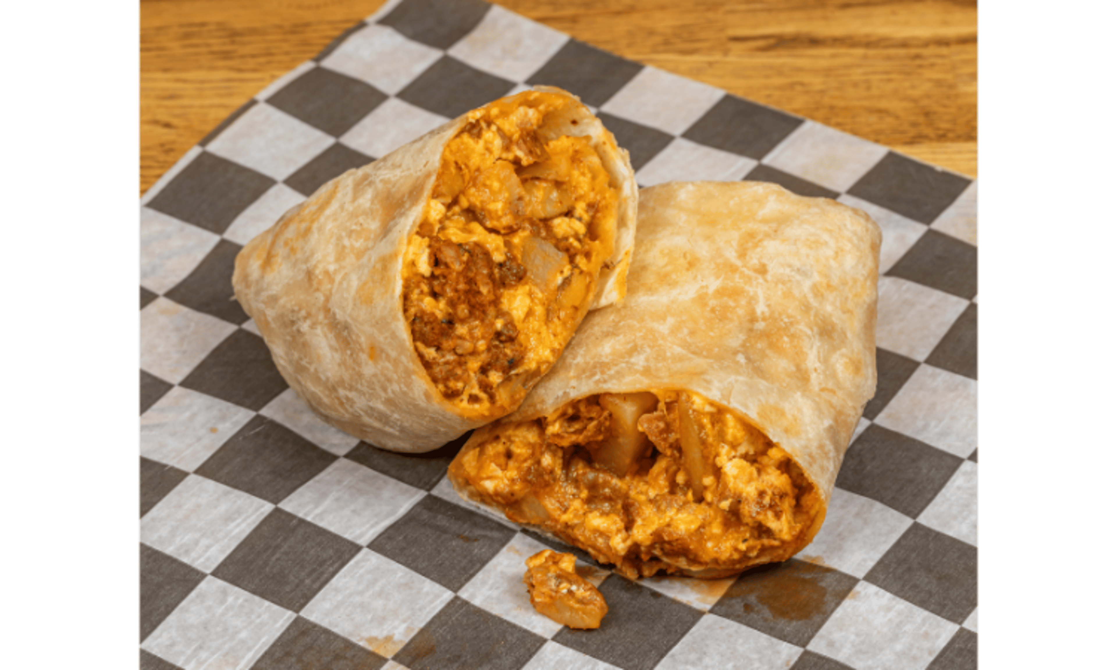 5. Chorizo Home Fries Cheese Red Sauce.