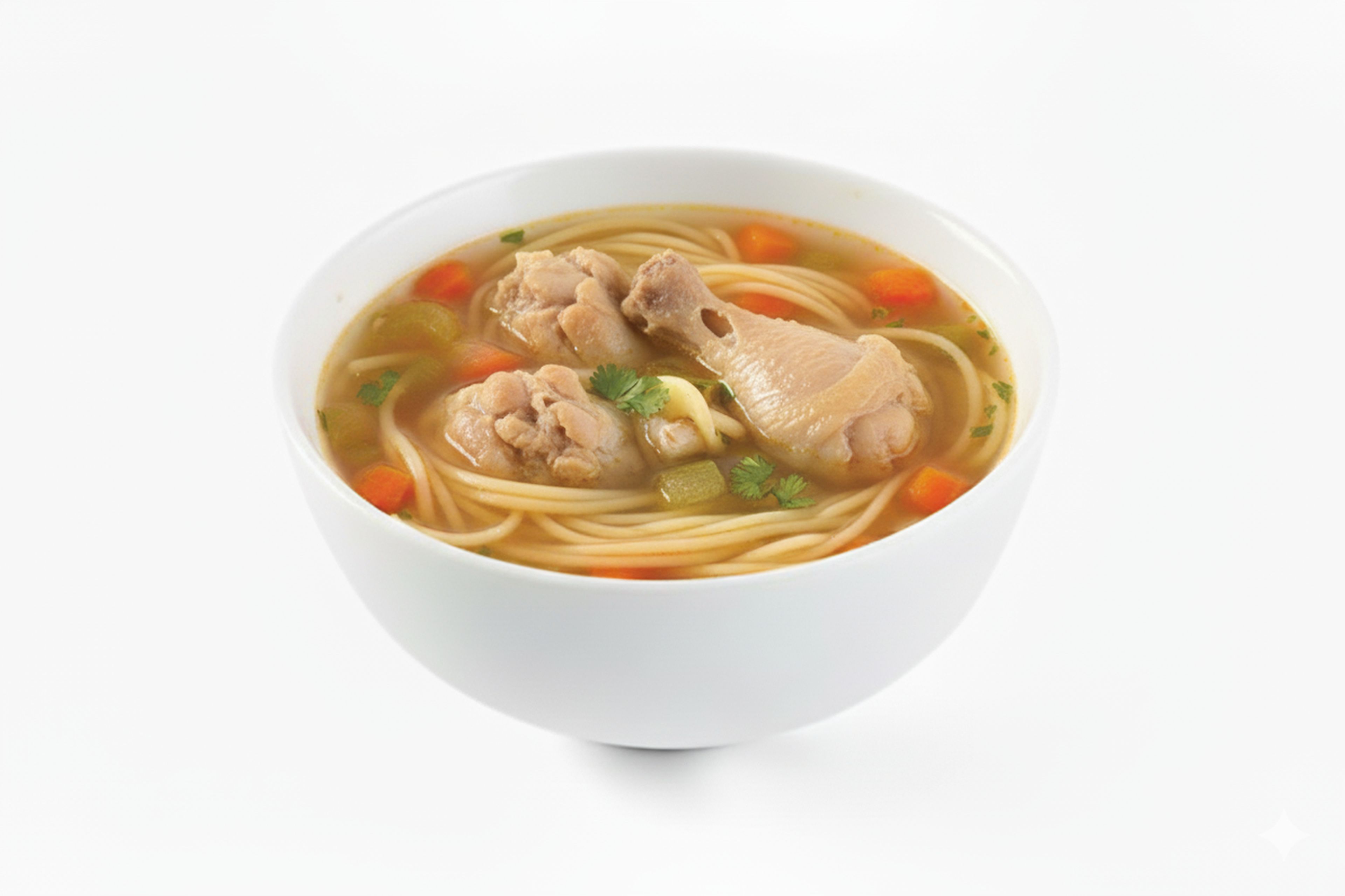 Chicken Noodle Soup- Sopa de Pollo.