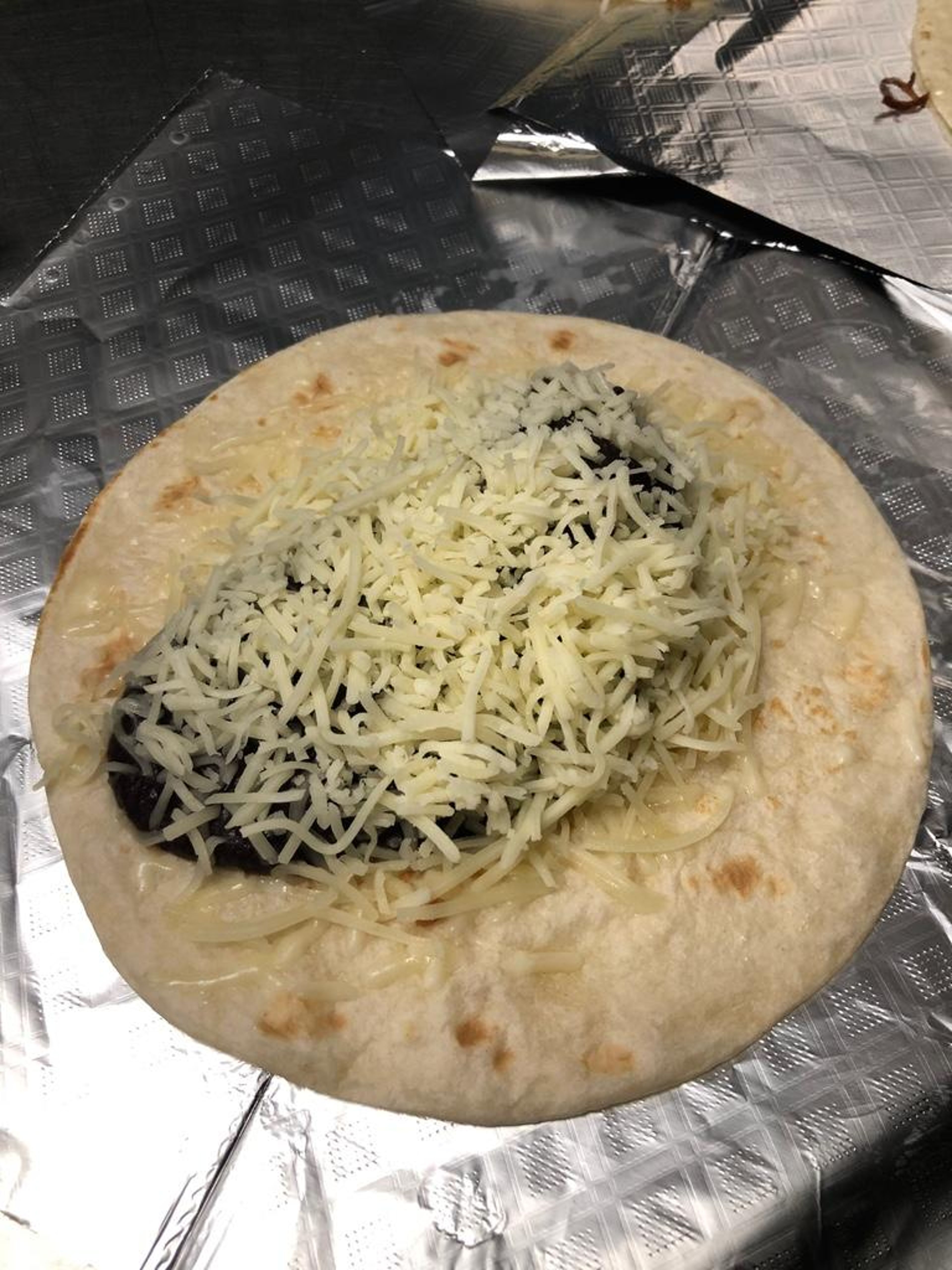 Black Bean & Cheese.