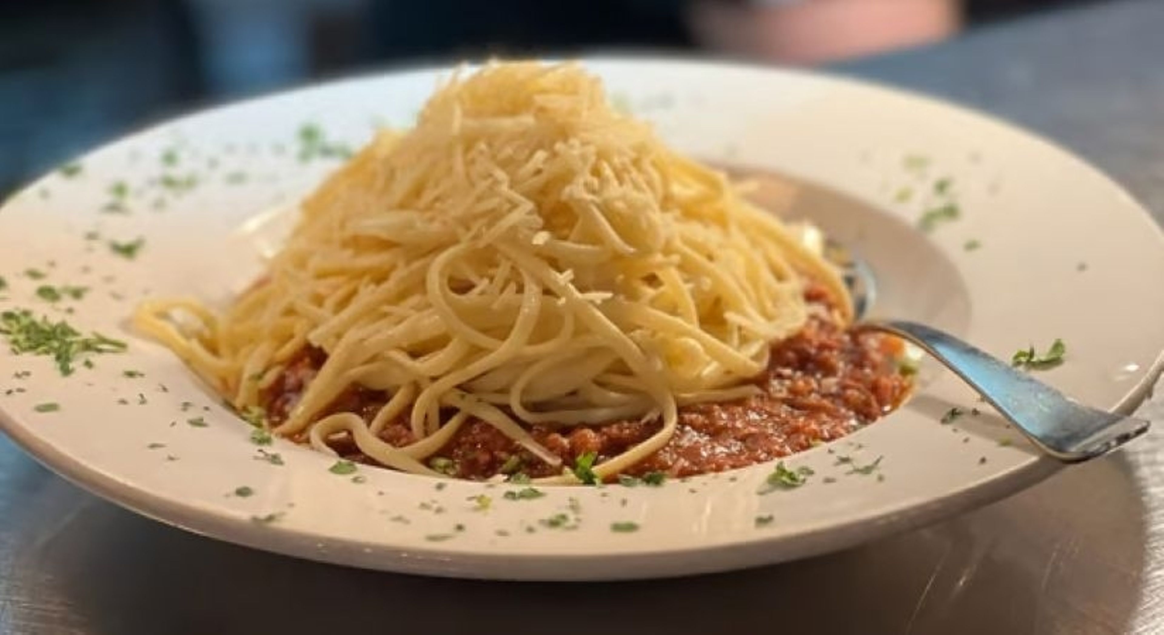 Yia Yia's Pasta Bolognese.