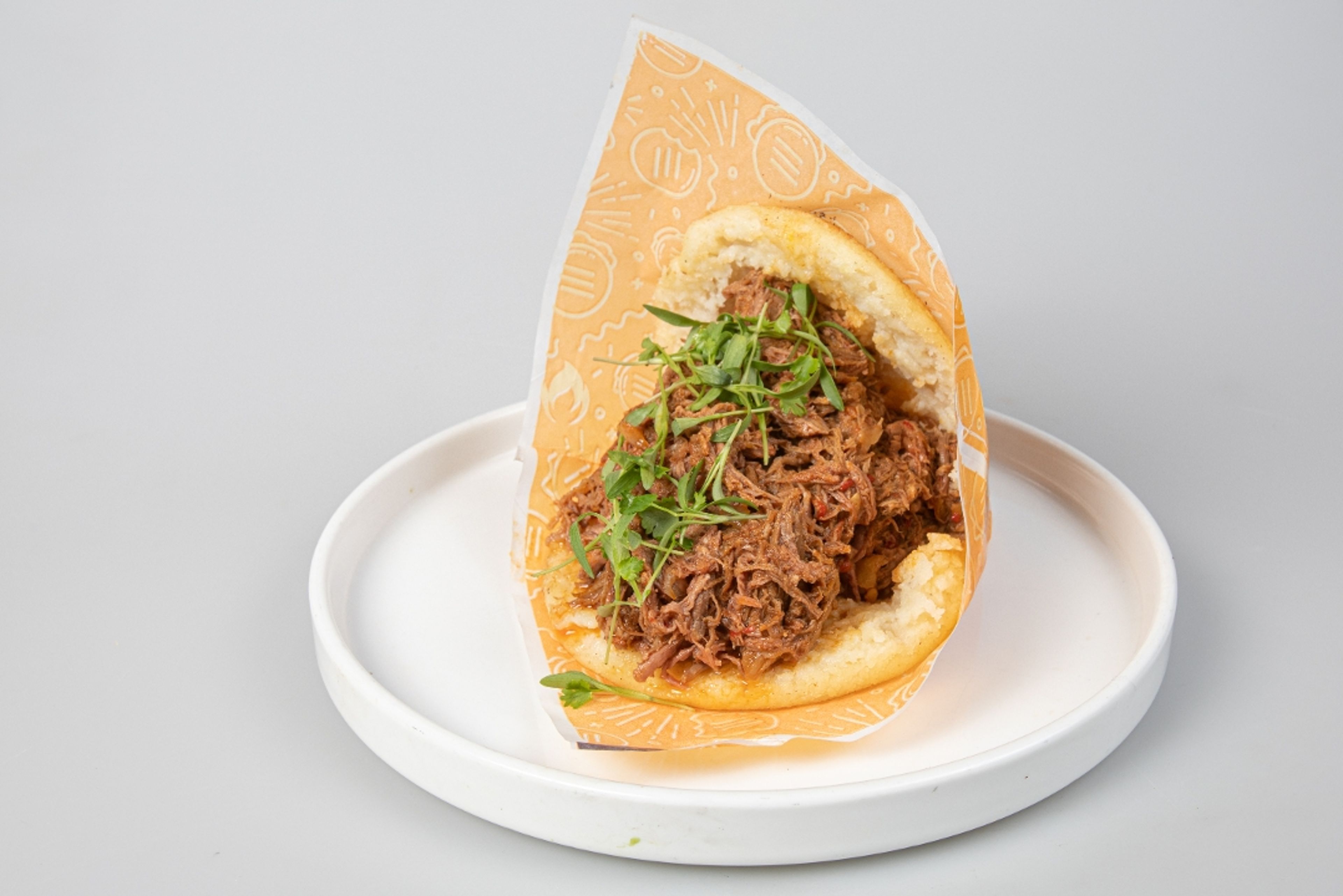Arepa Shredded Beef.