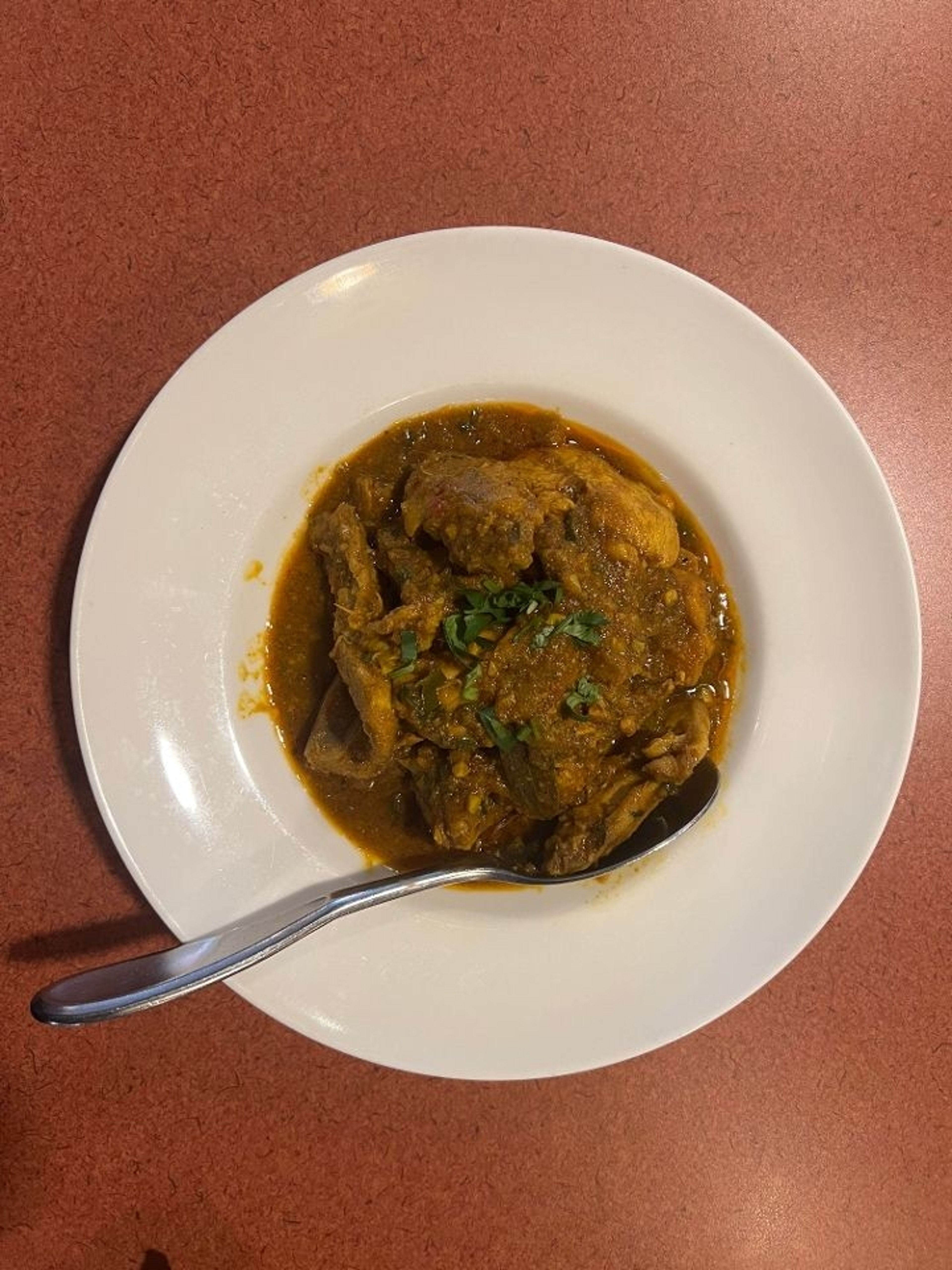 Bone-In Chicken Curry.