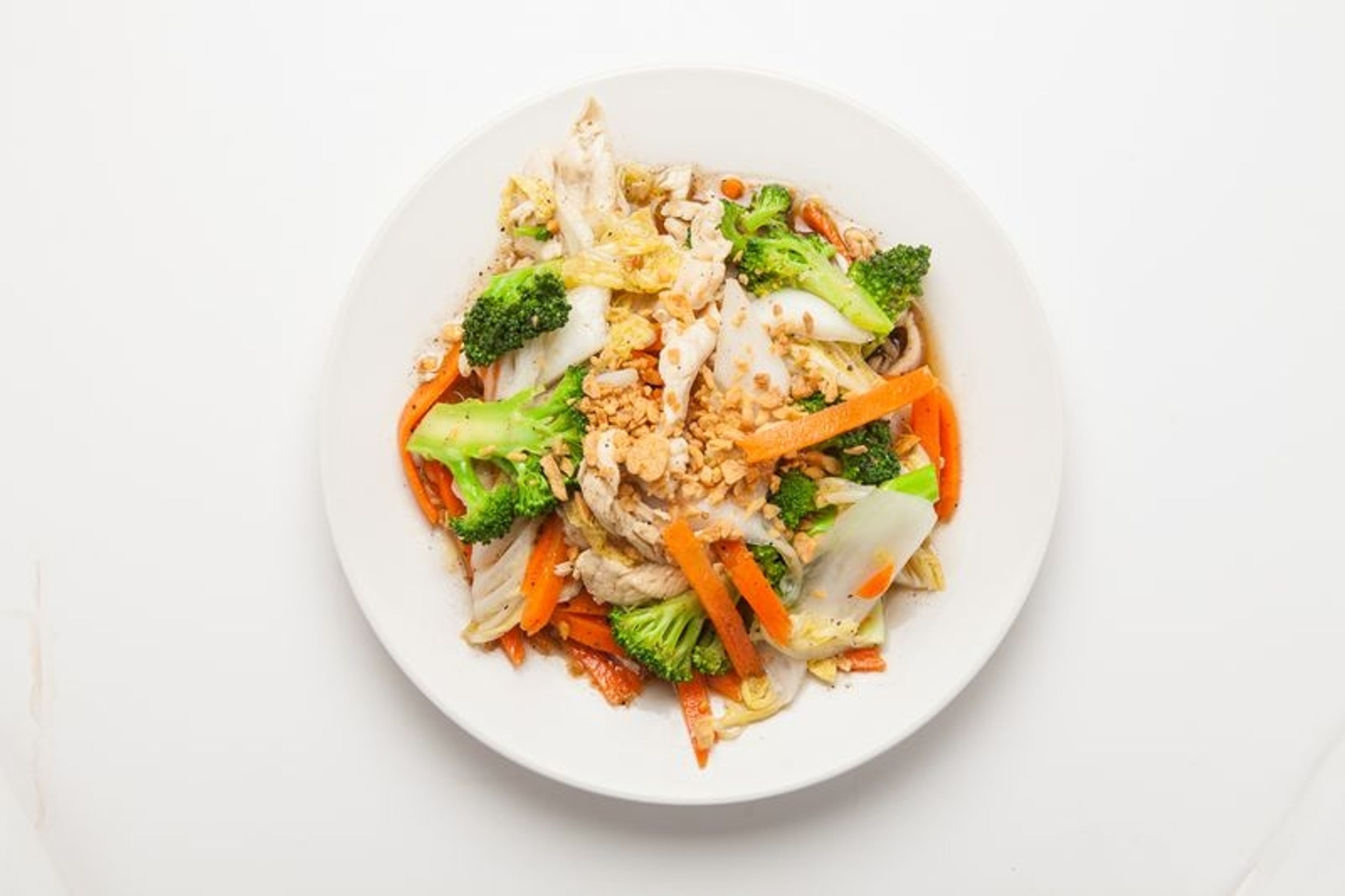 Garlic Vegetable with Rice.