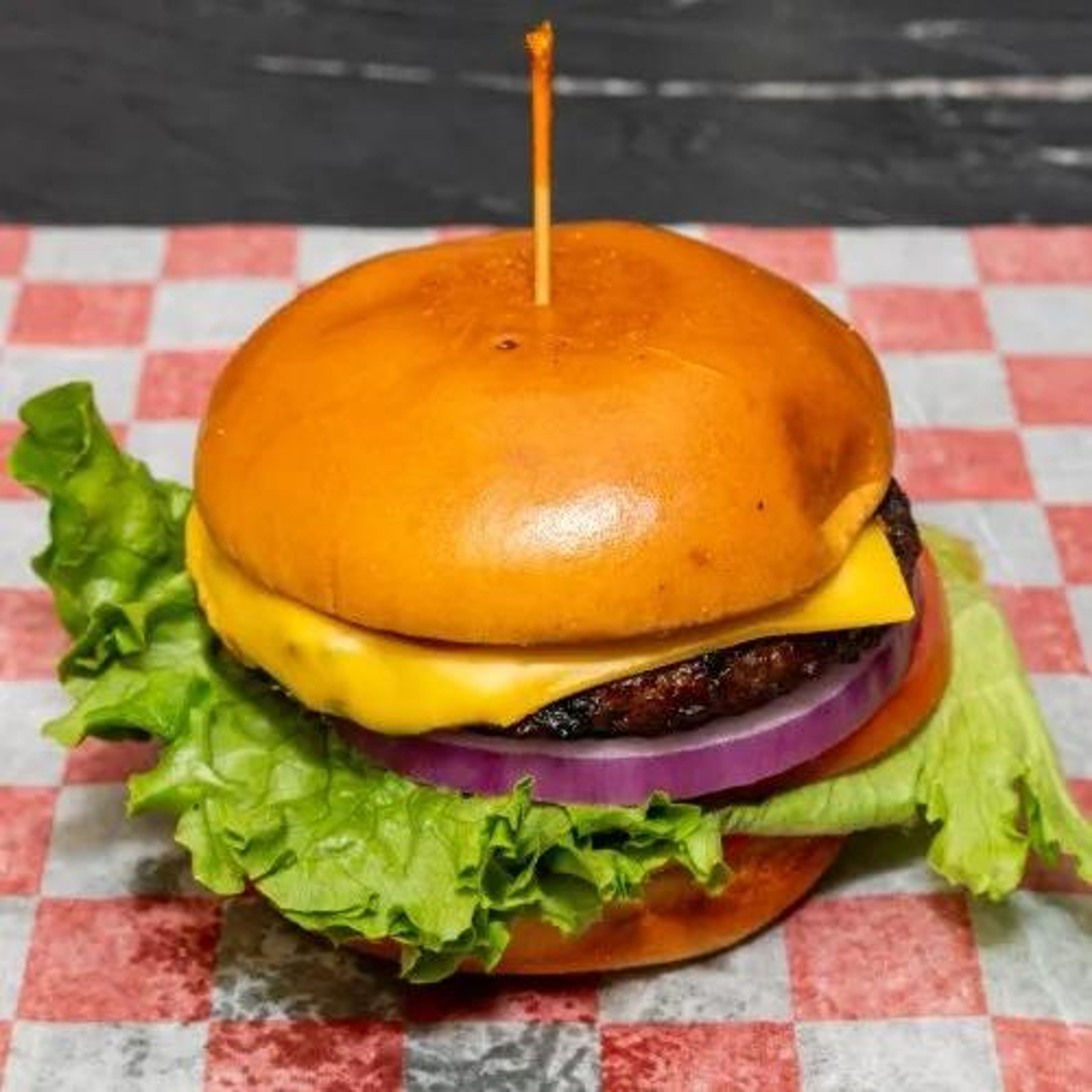 Combo Cheese Burger.