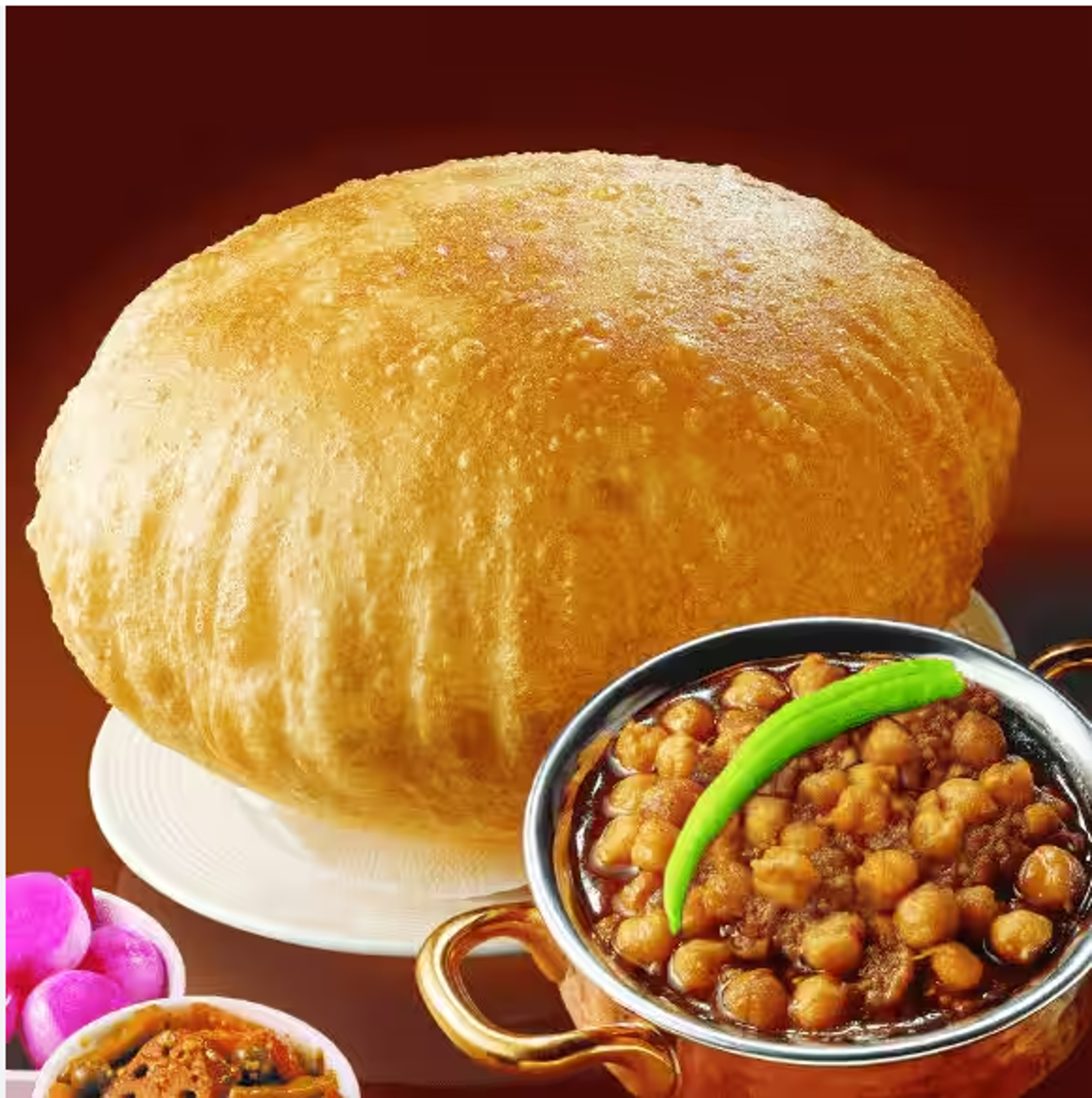 Chole Bhatura.