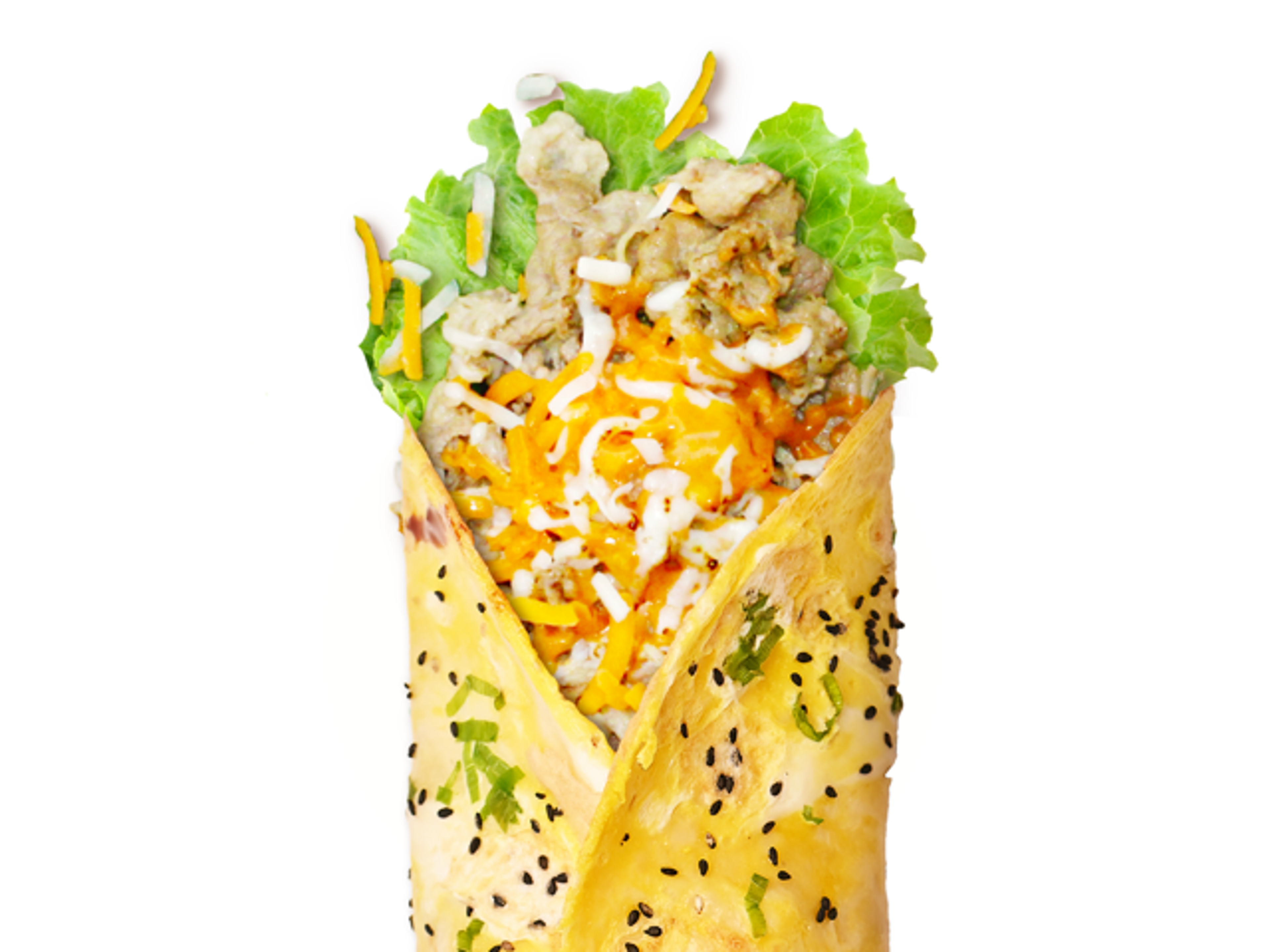 3.芝士牛肉煎饼(Beef & Cheese Savoury Crepe).